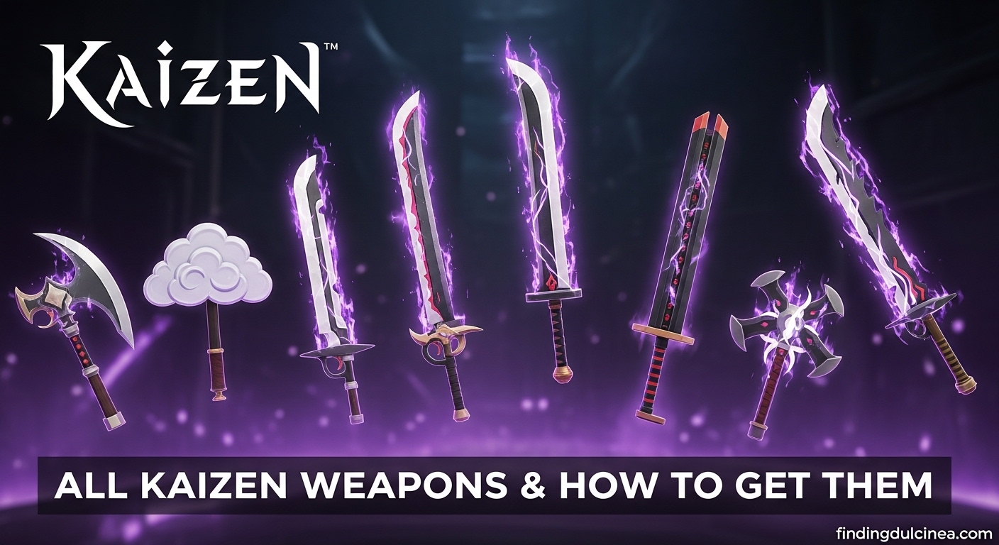 All Kaizen Weapons & How to Get Them