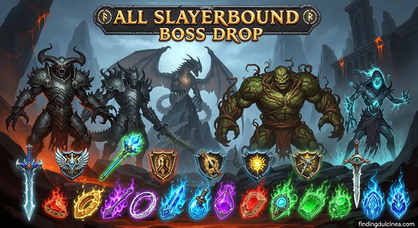 All Slayerbound Boss Drop