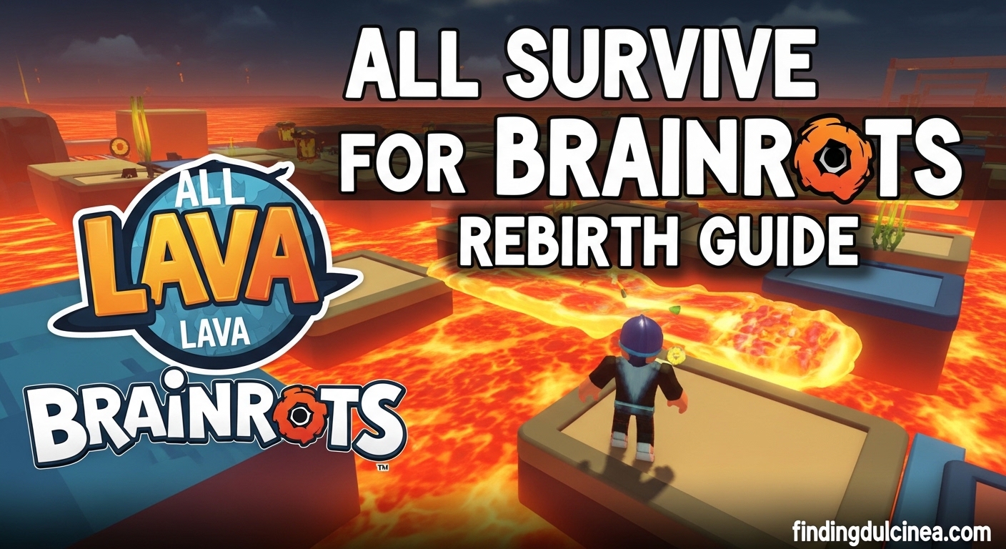 All Survive Lava for Brainrots Rebirth Guide