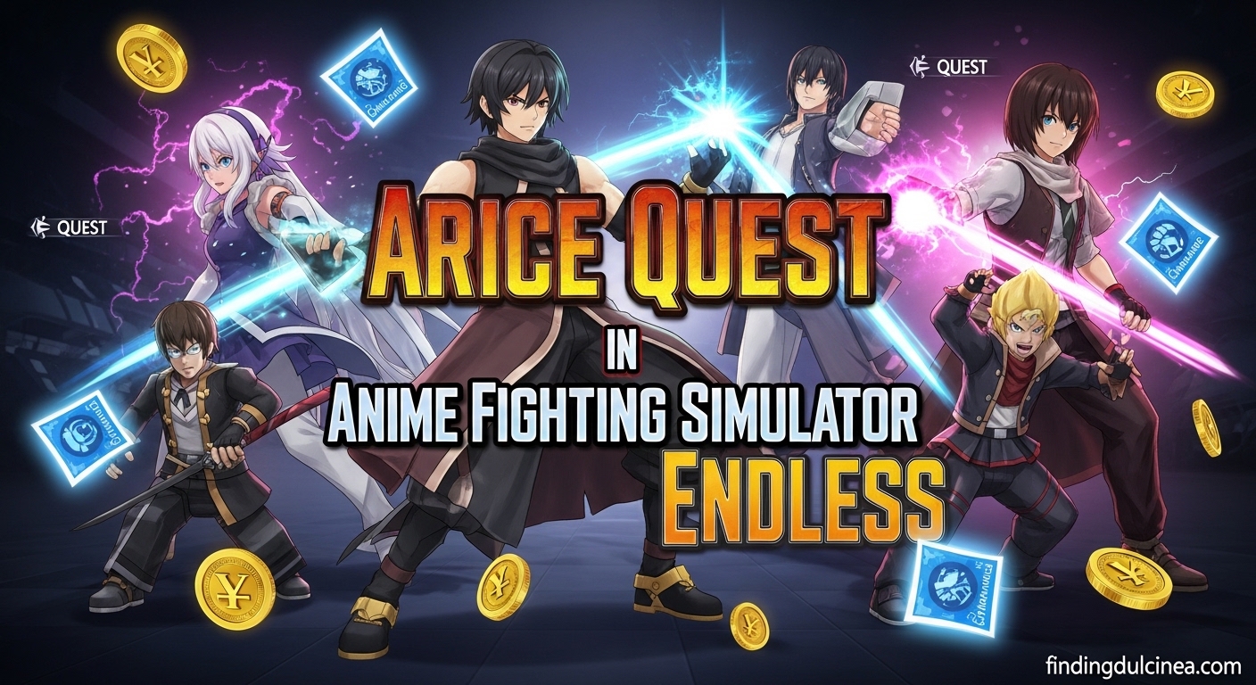 Arice Quest in Anime Fighting Simulator Endless