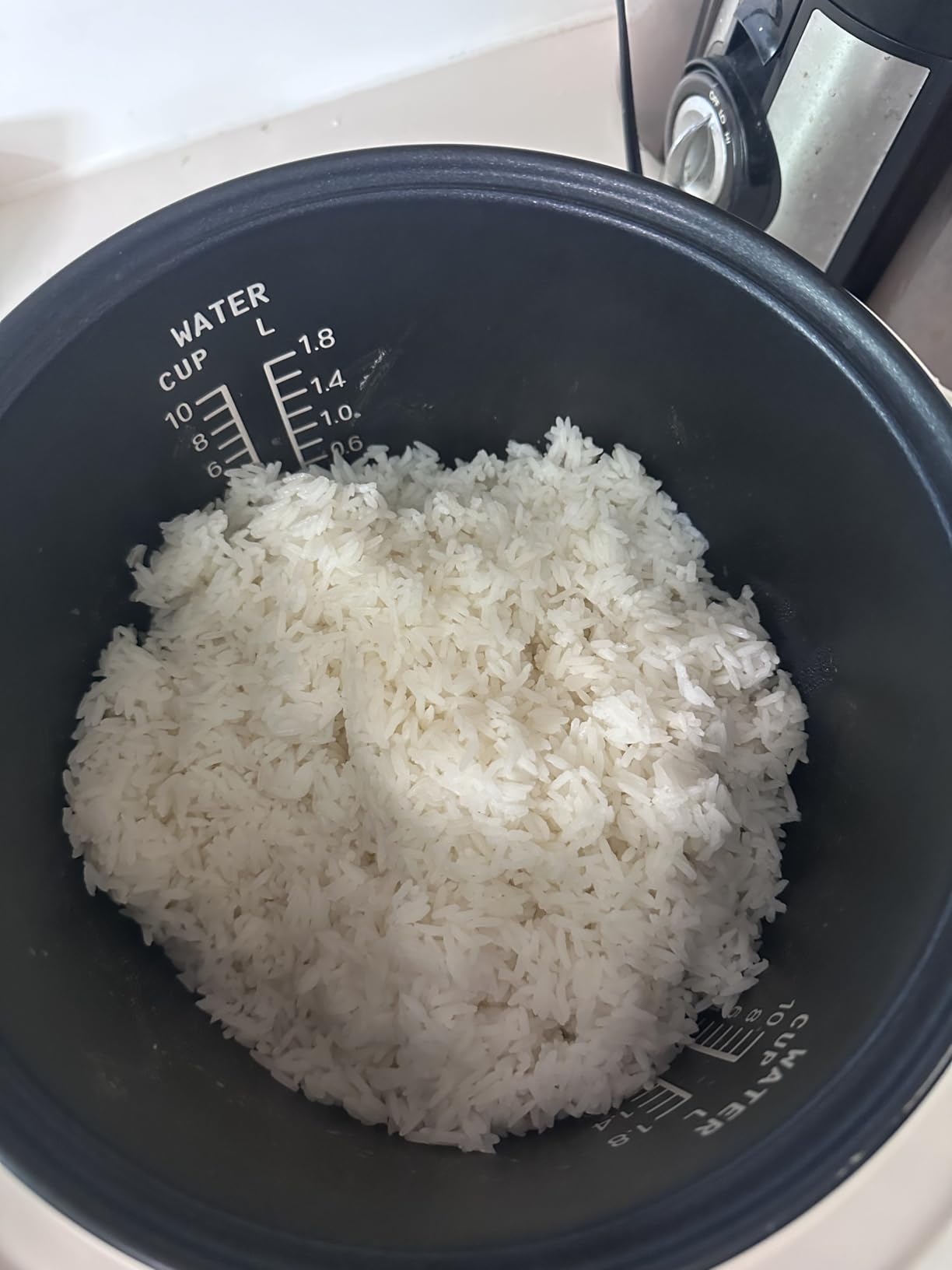 Tiger JAZ-A18U-FH 10-Cup (Uncooked) Rice Cooker and Warmer with Steam Basket, Floral White customer photo 2