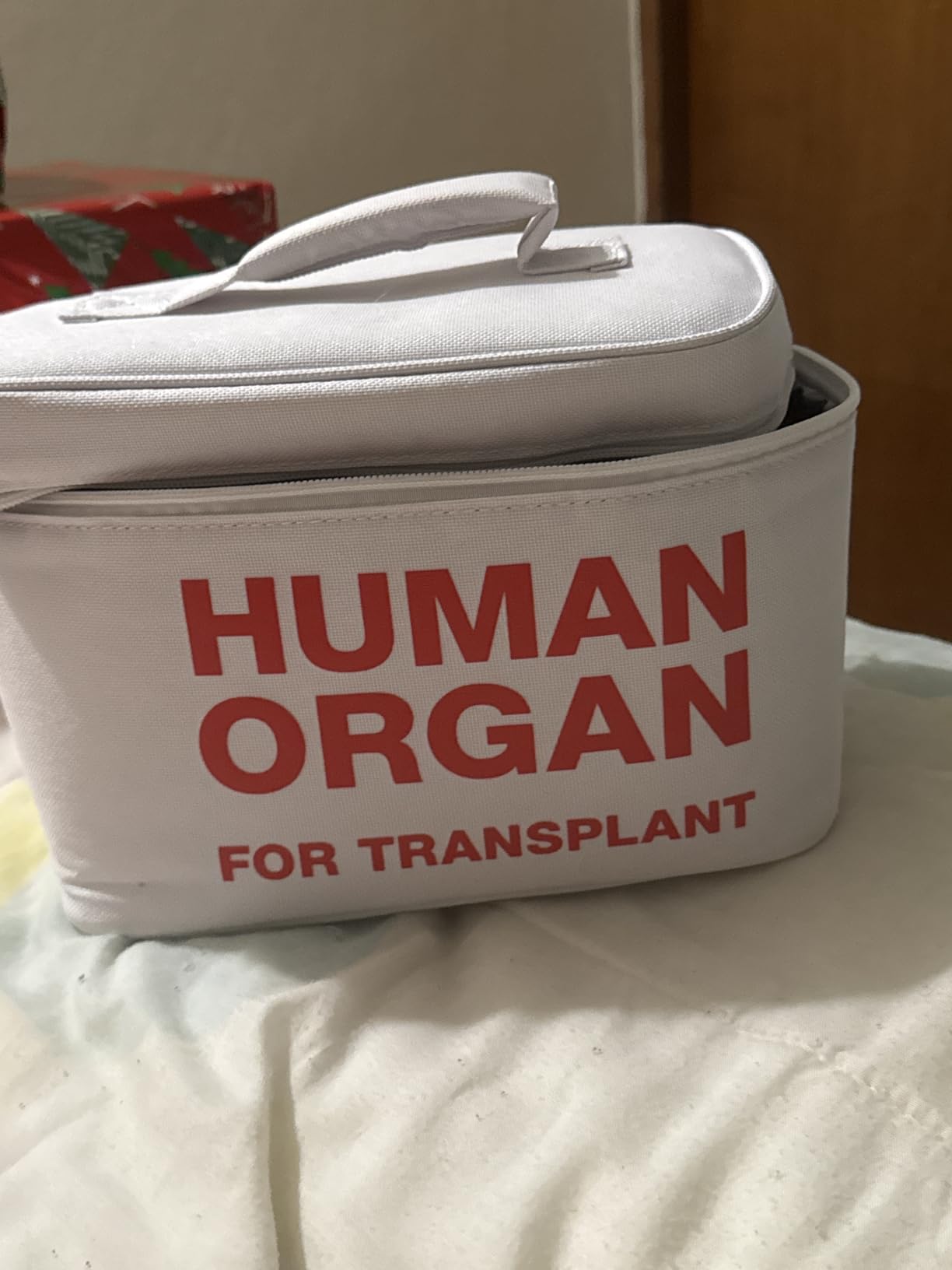Genuine Fred, E.M.T Insulated Lunch Tote - The Original Emergency Meal Transportation, Waterproof Lined Bag to Store & Transport Meals, Snacks & More- White Elephant Gift - Perfect for Medical Workers customer photo 2