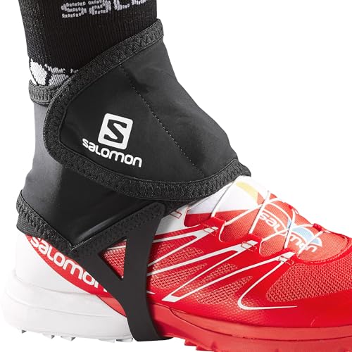 Salomon TRAIL GAITERS LOW Running Gaiters , BLACK, 7.5-9 Salomon TRAIL GAITERS LOW Running Gaiters , BLACK, 7.5-9 - Salomon