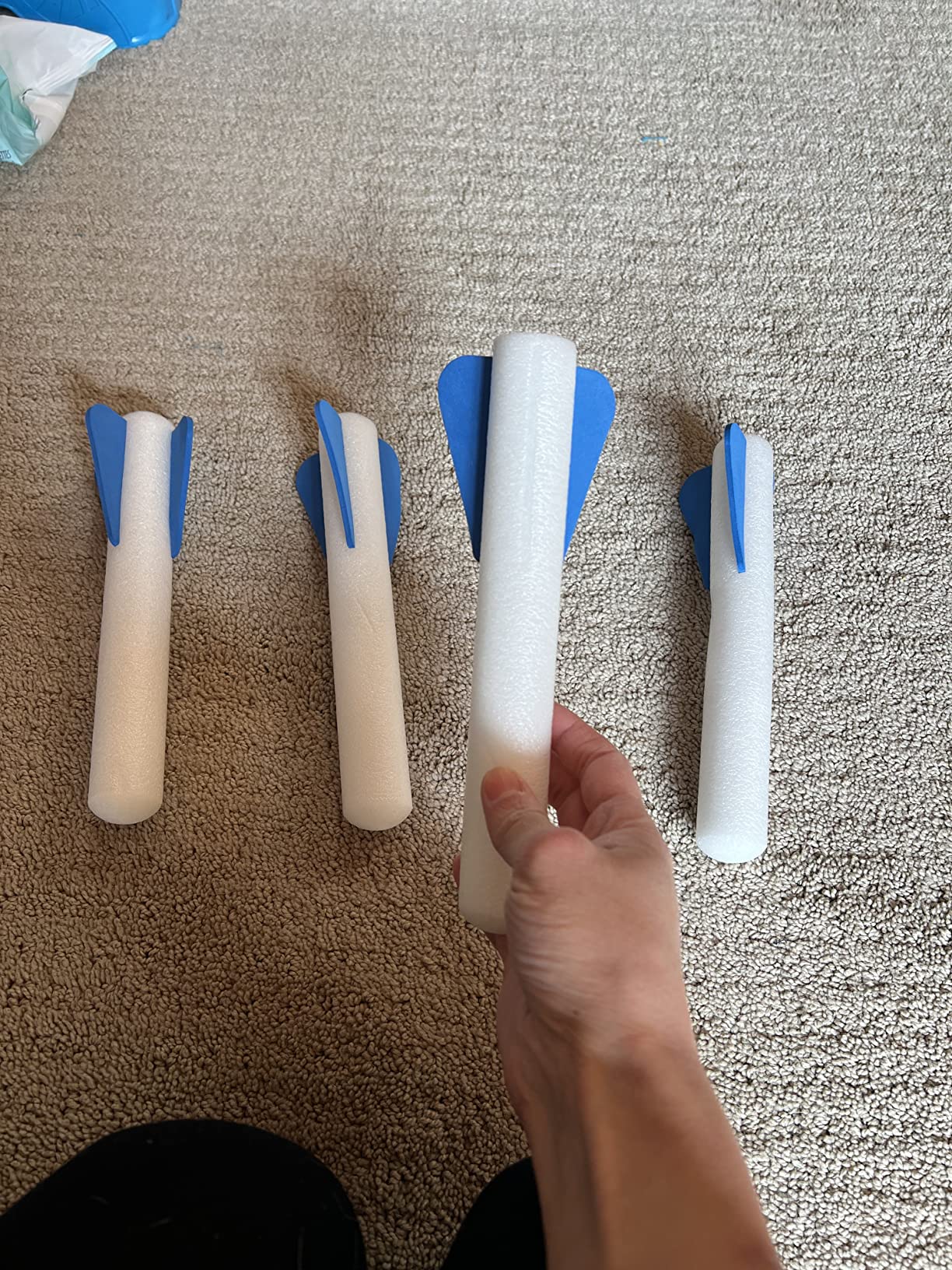 Stomp Rocket Jr Multi-Color Rocket Launcher for Kids, 8 Rockets - Fun Outdoor Kids Gifts for Boys & Girls - STEM Toy Foam Blaster Set Soars Up to 100 Feet - Ages 3 & Up customer photo 2