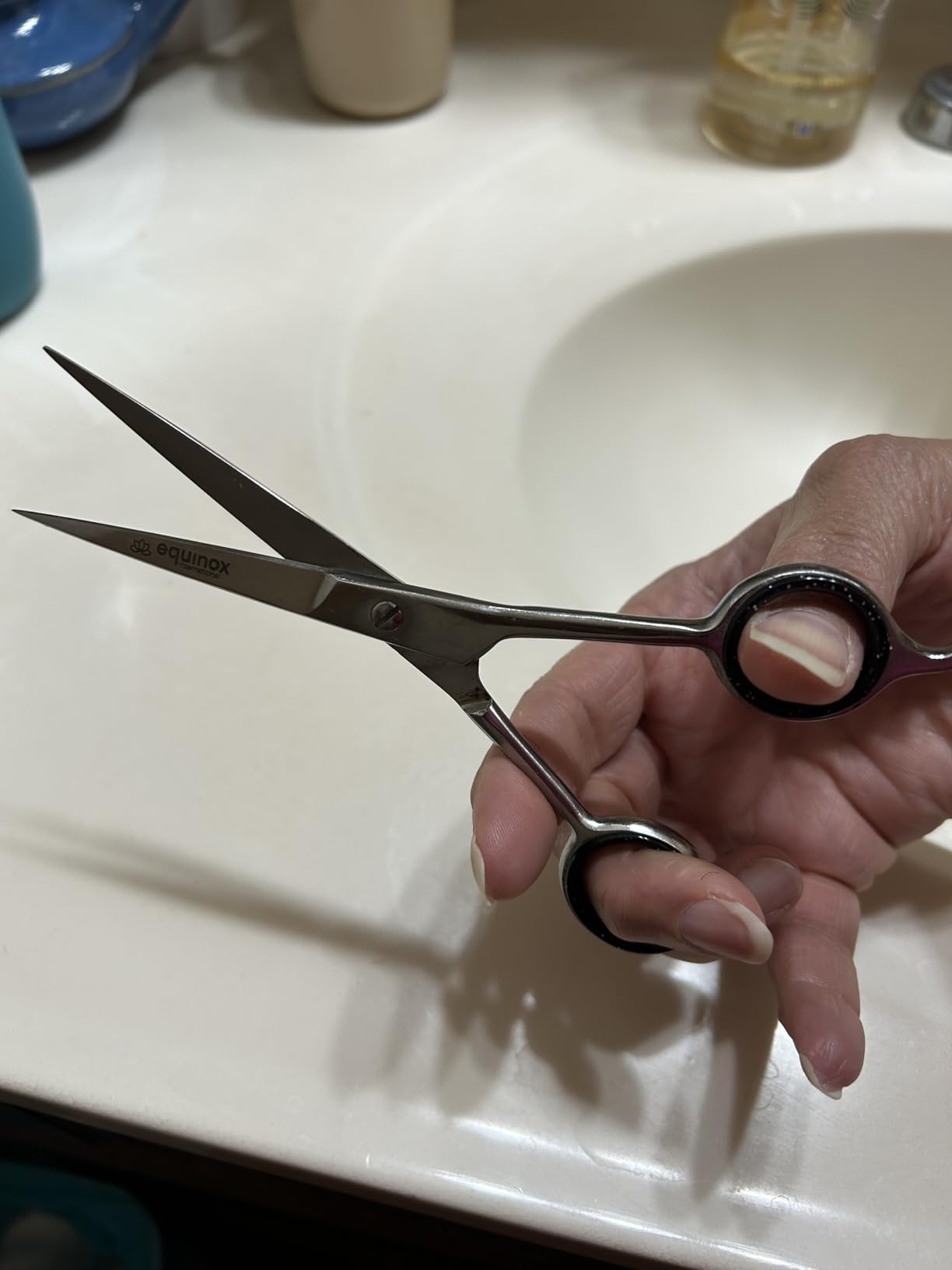 Equinox Professional Razor Edge Series Barber Hair Cutting Scissors - Japanese Stainless Steel Salon Scissors - 6.5