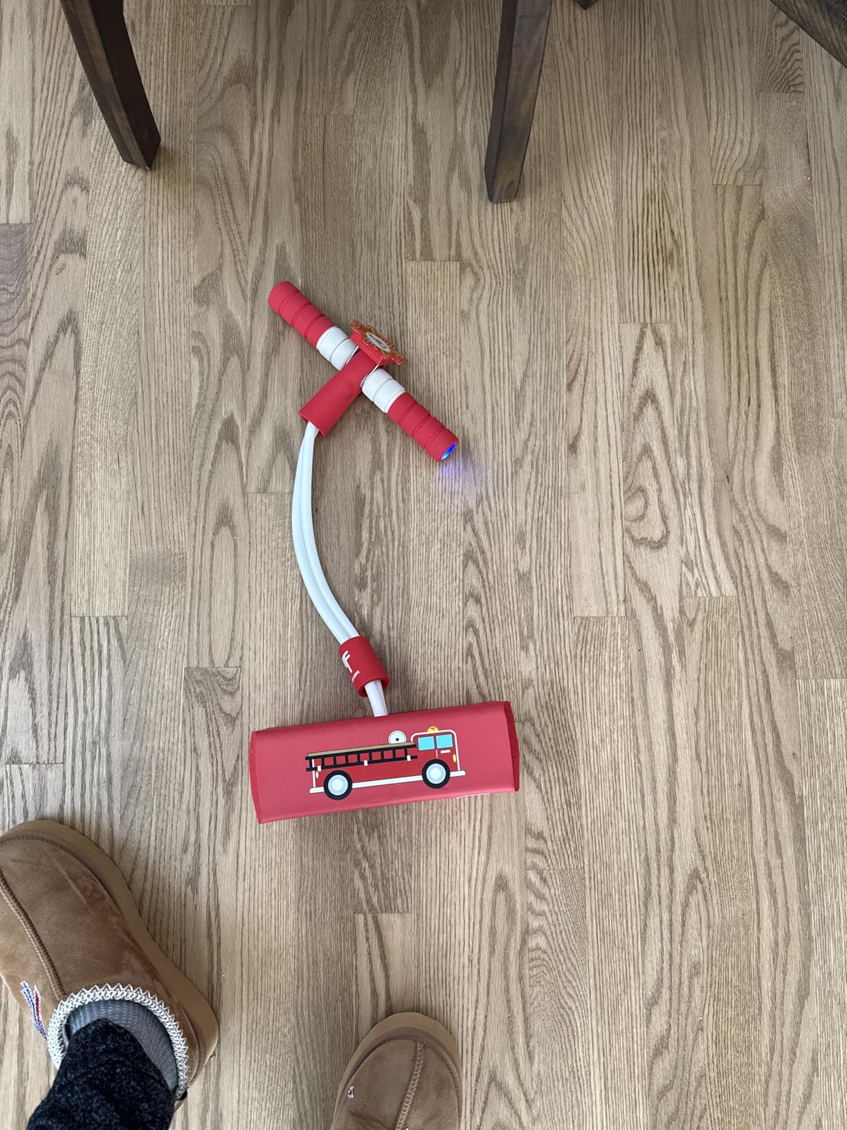 Flybar My First Foam Pogo Jumper for Kids Fun and Safe Pogo Stick for Toddlers, Durable Foam and Bungee Jumper for Ages 3 and up, Supports up to 250lbs customer photo 1