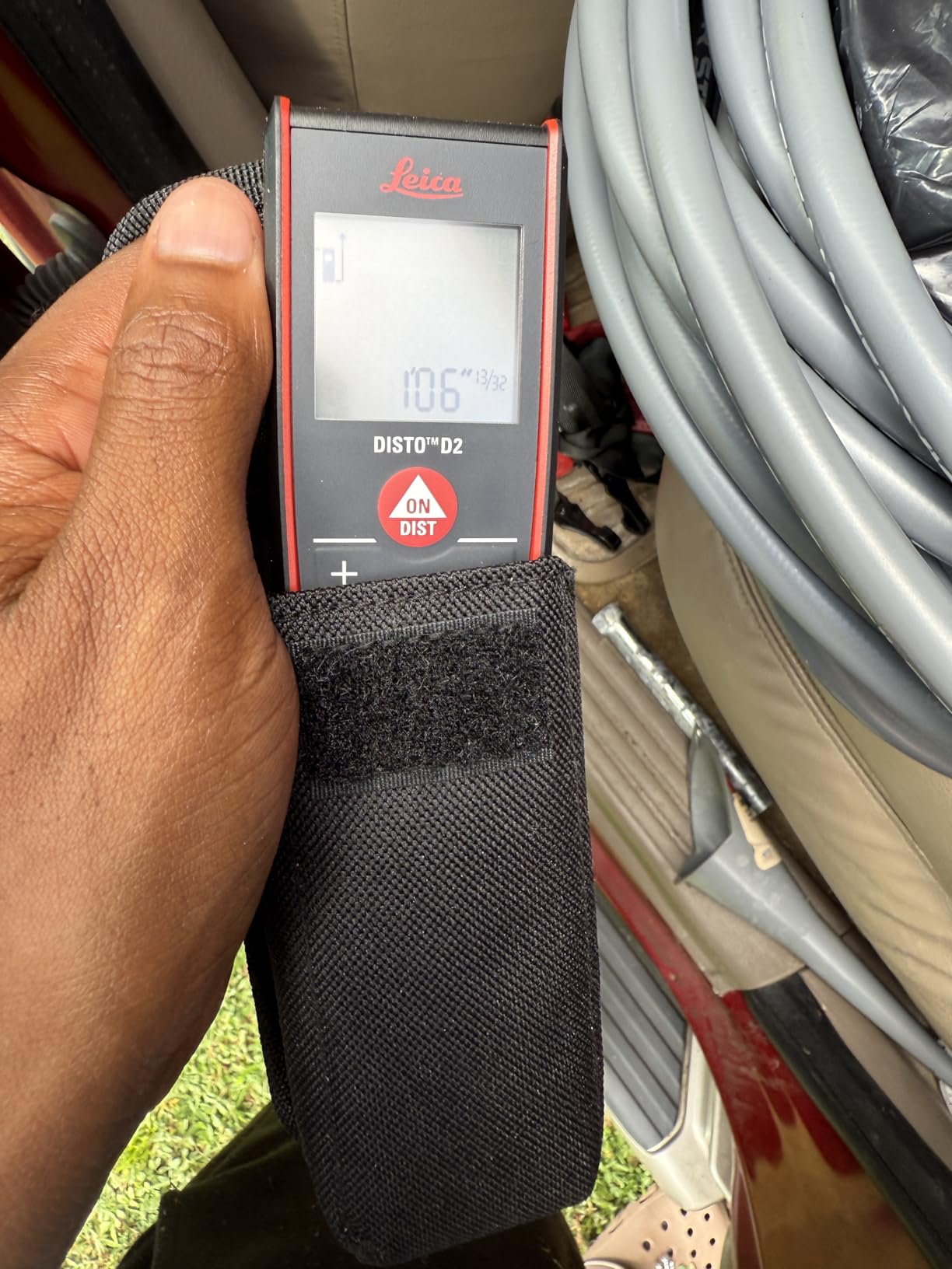 Leica Geosystems DISTO D2 New 330ft Laser Distance Measure with Bluetooth customer photo 1