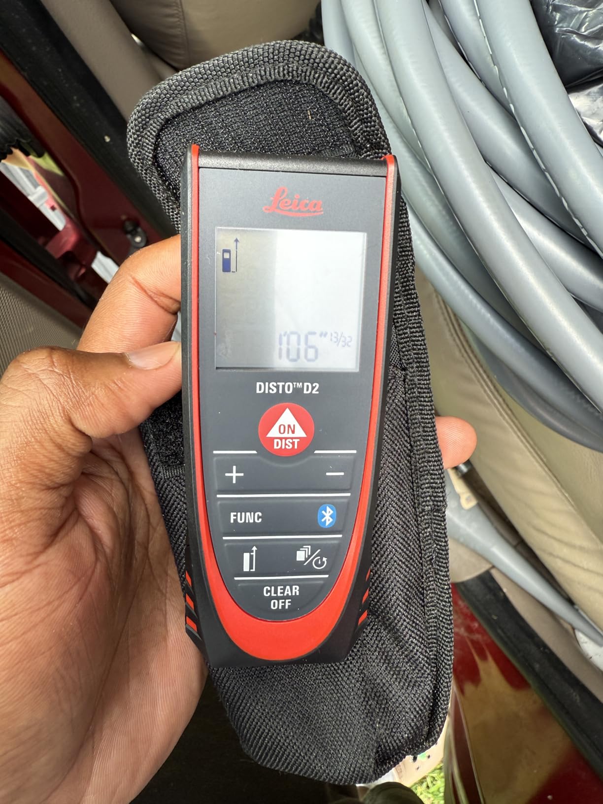 Leica Geosystems DISTO D2 New 330ft Laser Distance Measure with Bluetooth customer photo 2