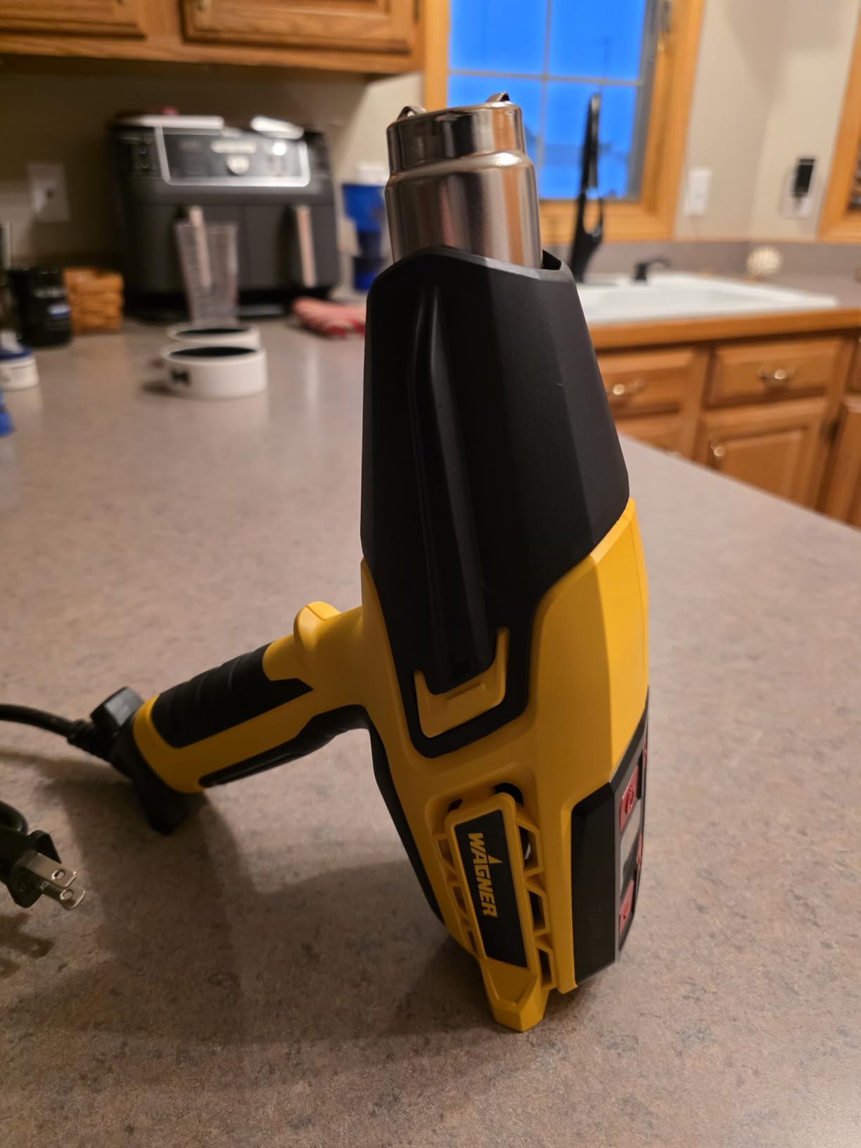 Wagner Spraytech 0503070 FURNO 700 Digital Heat Gun, 2 Nozzles & Temperature Setting Ranging 125ᵒF to 1300ᵒF, Electric Heat Gun for Paint Removal, Bending PVC, Crafts and More customer photo 1