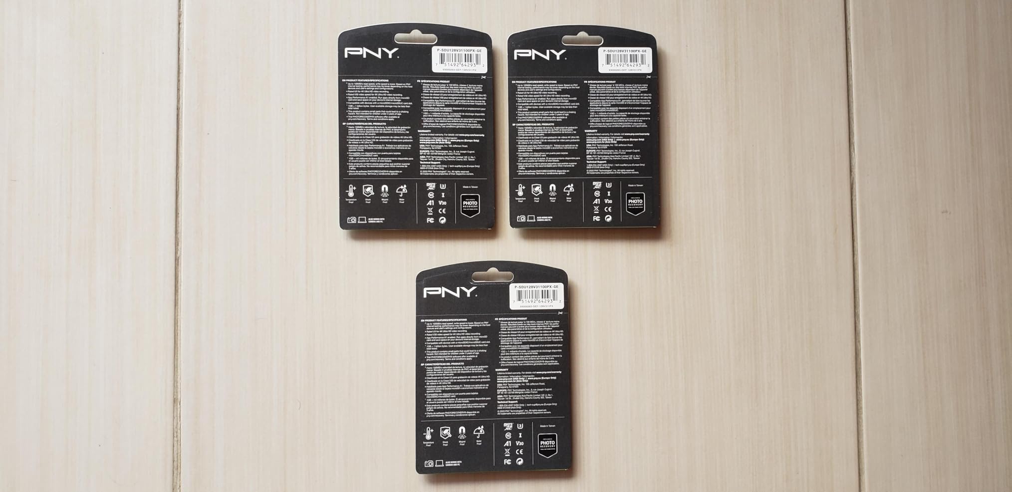PNY 256GB Elite-X Class 10 U3 V30 SDXC Flash Memory Card - 100MB/s, Class 10, U3, V30, 4K UHD, Full HD, UHS-I, Full Size SD customer photo 1