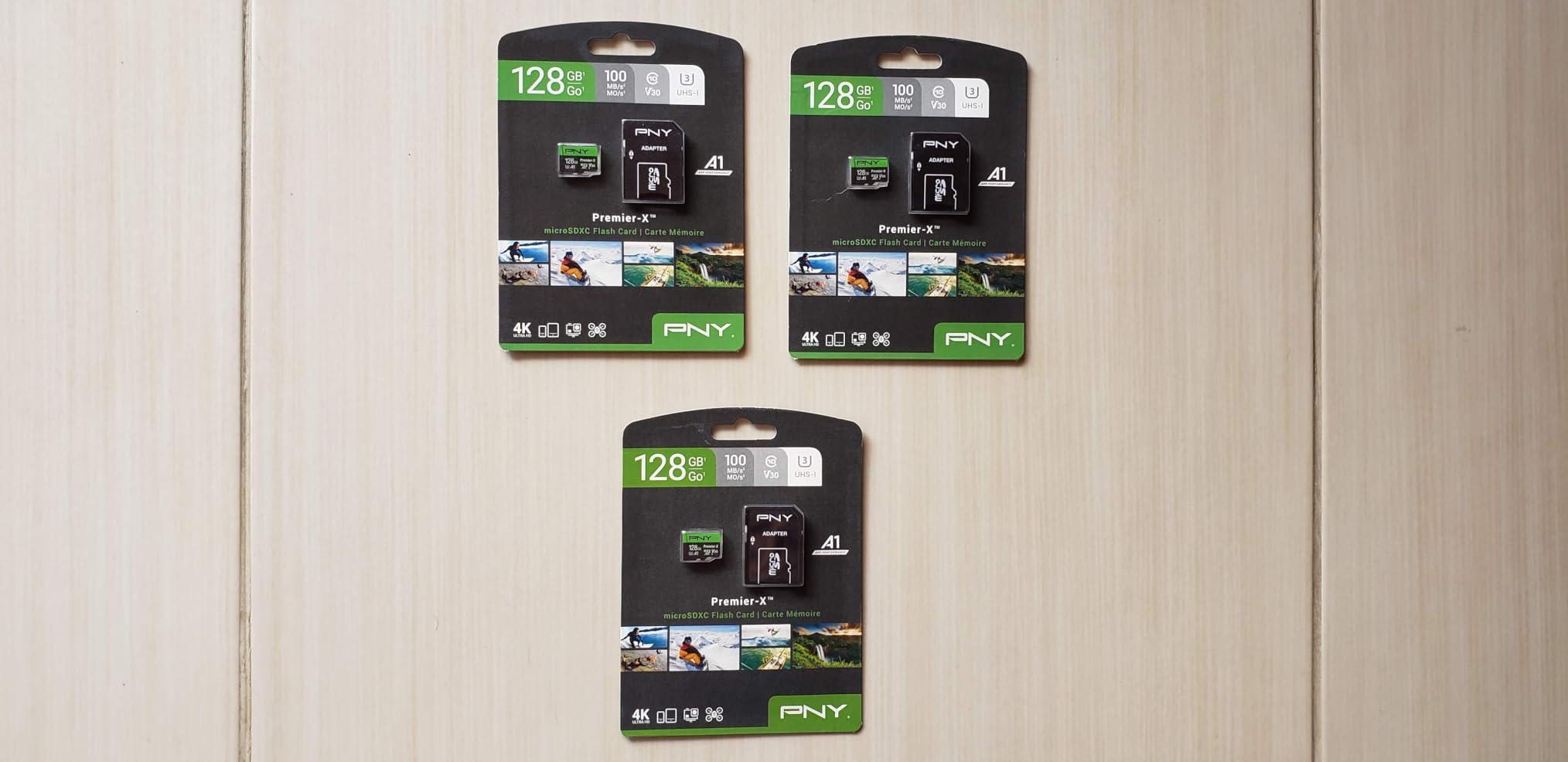 PNY 256GB Elite-X Class 10 U3 V30 SDXC Flash Memory Card - 100MB/s, Class 10, U3, V30, 4K UHD, Full HD, UHS-I, Full Size SD customer photo 2