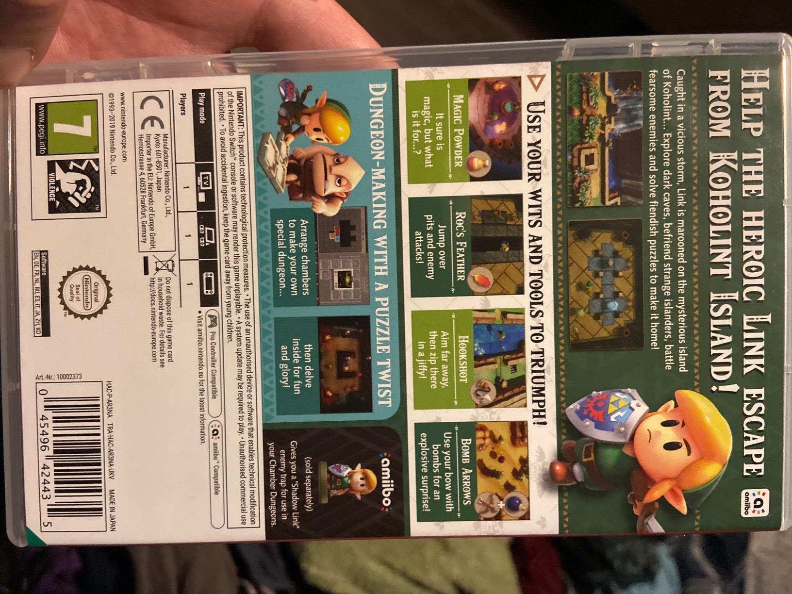 Legend of Zelda Link's Awakening - Nintendo Switch Standard Edition (European Version) customer photo 2
