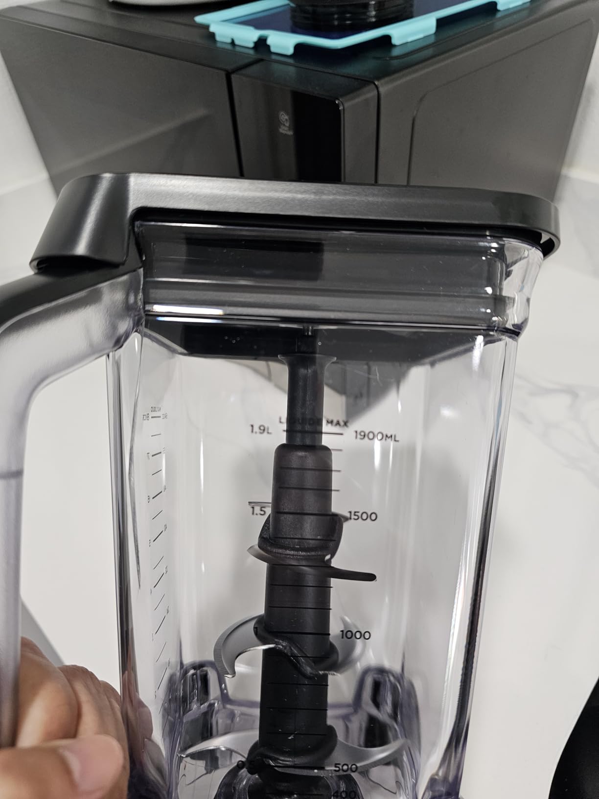 Ninja BN801 Professional Plus Kitchen System, 1400 WP, 5 Functions for Smoothies, Chopping, Dough & More with Auto IQ, 72-oz. Blender Pitcher, 64-oz. Processor Bowl, (2) 24-oz. To-Go Cups, Grey customer photo 2