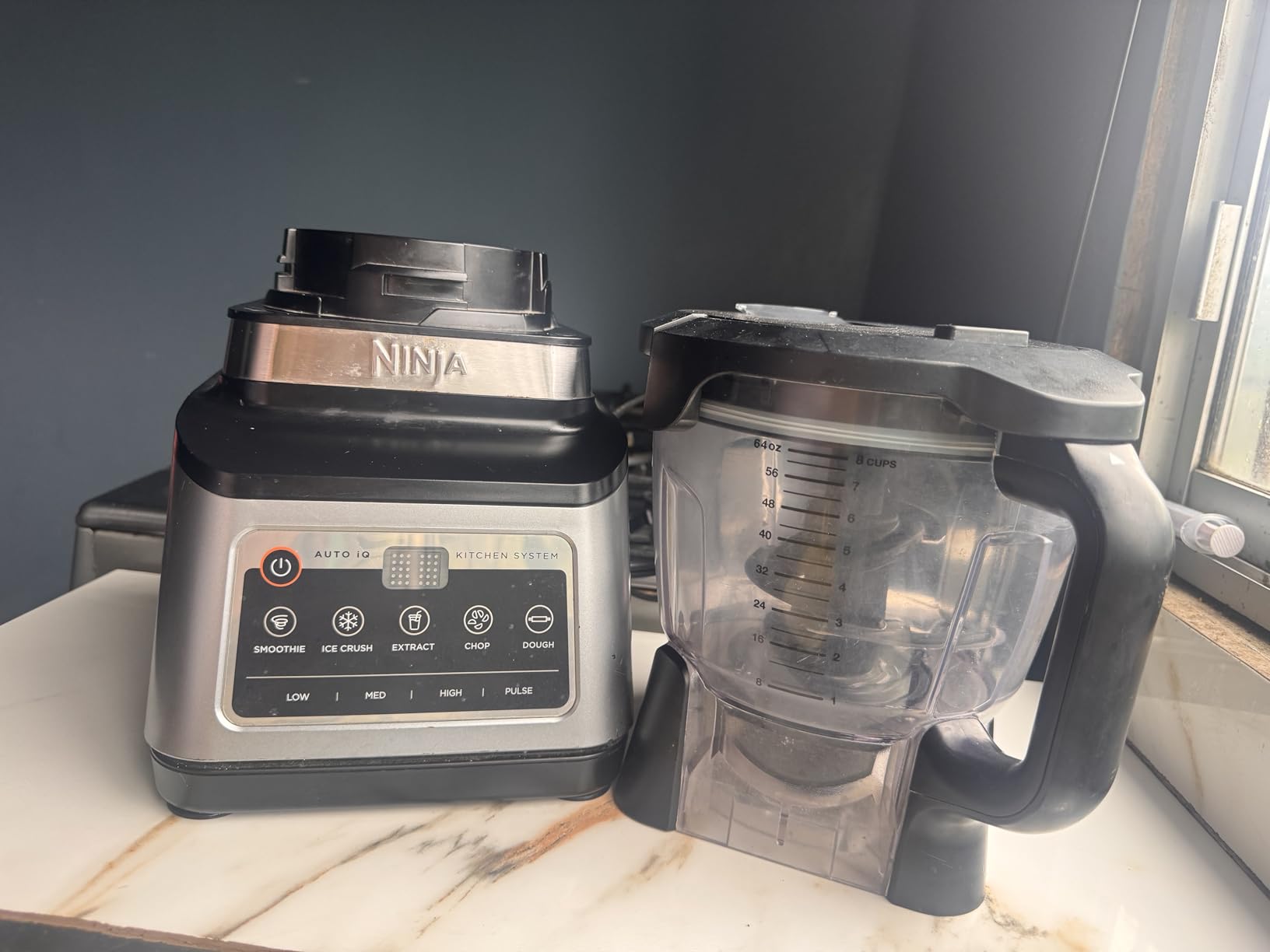 Ninja Professional Plus Blender with Auto-iQ, Smoothie and Ice Cream Maker, 1400W, 72-oz. Total Crushing Pitcher, Dark Grey, BN701 customer photo 1