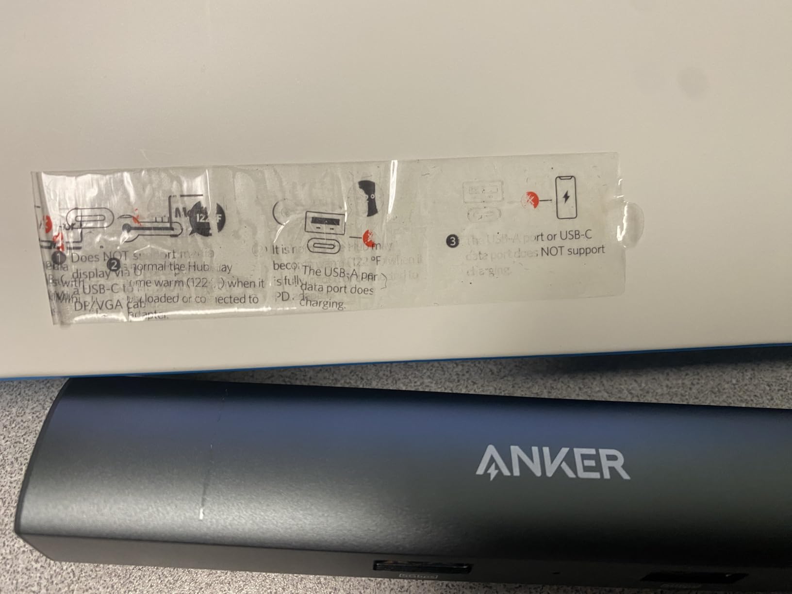 Anker 6-in-1 USB C Hub with Ethernet, USB C to 4K HDMI Multiport Adapter, 1Gbps Ethernet, 65W Power Delivery, USB Ports for MacBook Air, iPad Pro, XPS, and More customer photo 2