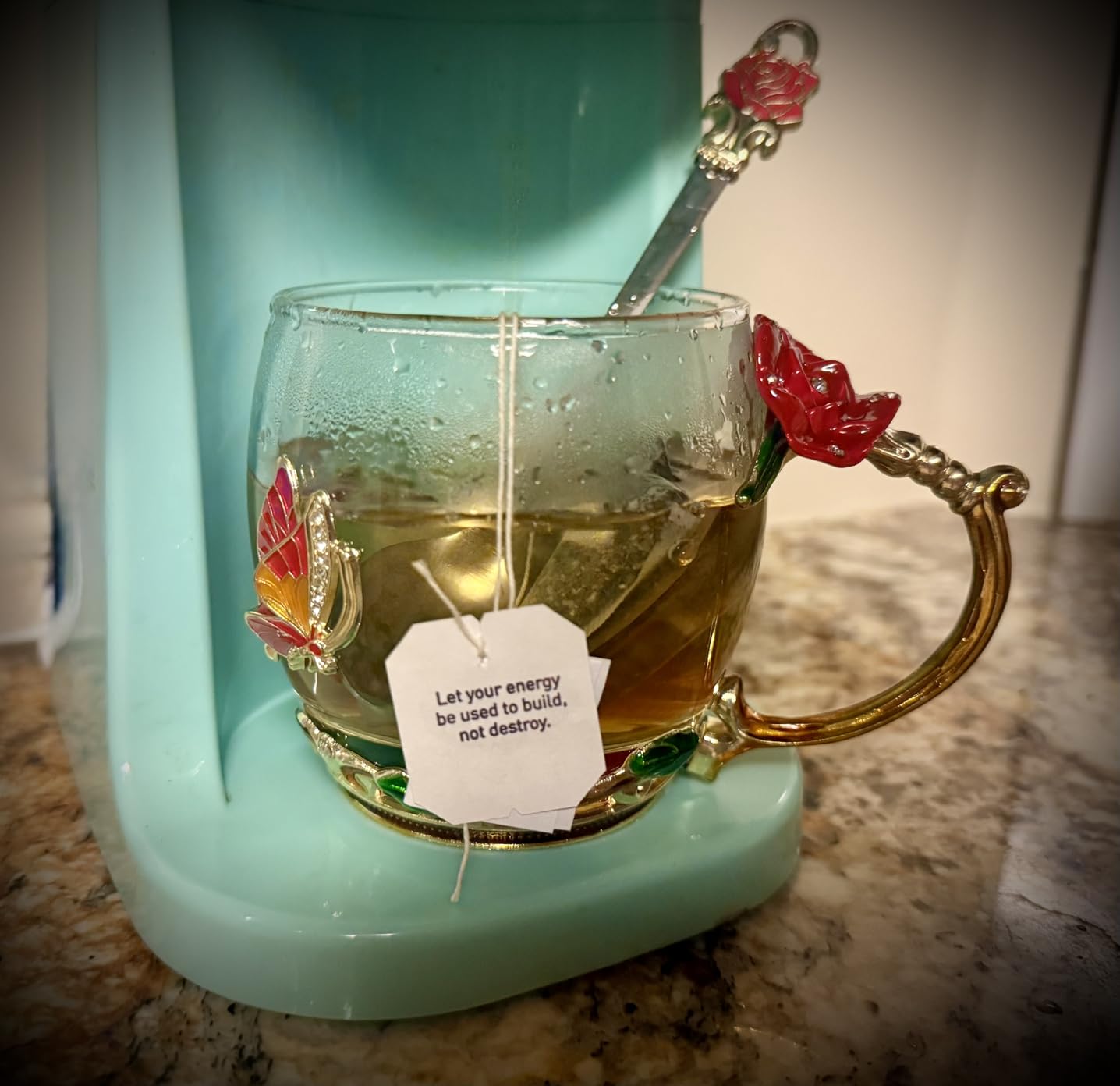 OEAGO Gifts for Mom Women Mothers Day Valentines Day Gifts for Her Glass Coffee Enamels Mug Best Birthday Valentine's for Girlfriend Wife from Daughter Son Tea Cup Stocking Stuffers Christmas customer photo 1
