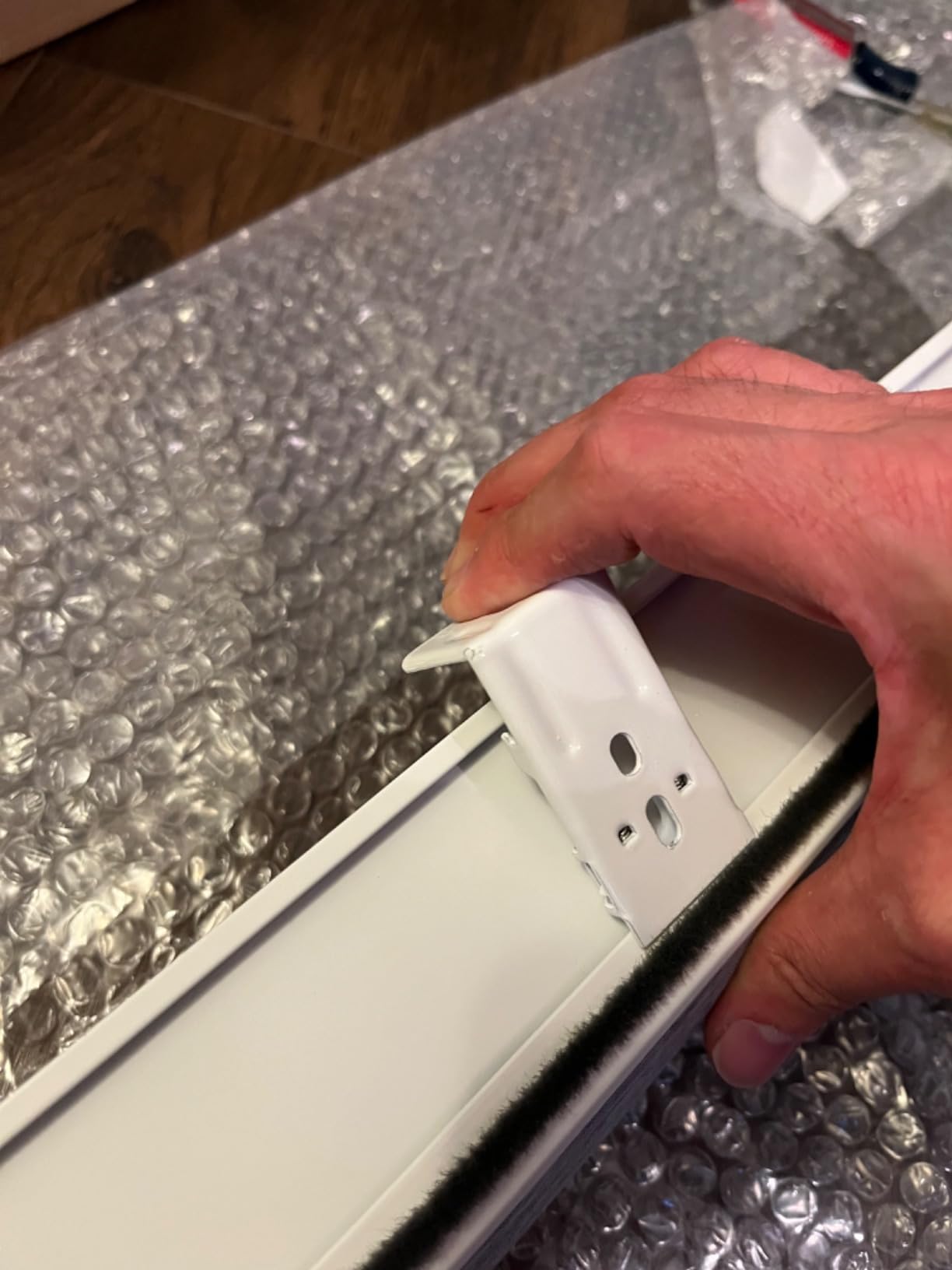 SmartWings Motorized Roller Shades - Works with HomeKit, 100% Blackout Window Shades, Cordless Wireless Remote Control Roller Blinds customer photo 1