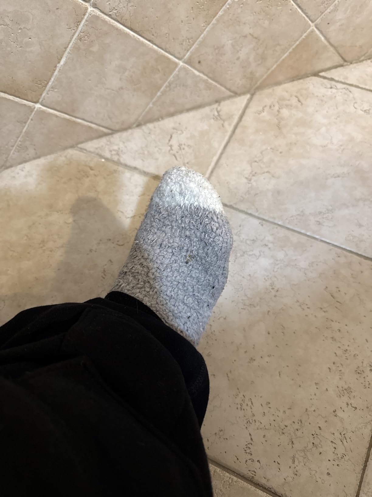 Bulinlulu Fuzzy Socks with Grips Plush Sleep Cozy Winter Soft Hospital Fluffy Socks for Womens Mens Valentine's Day Gifts customer photo 1