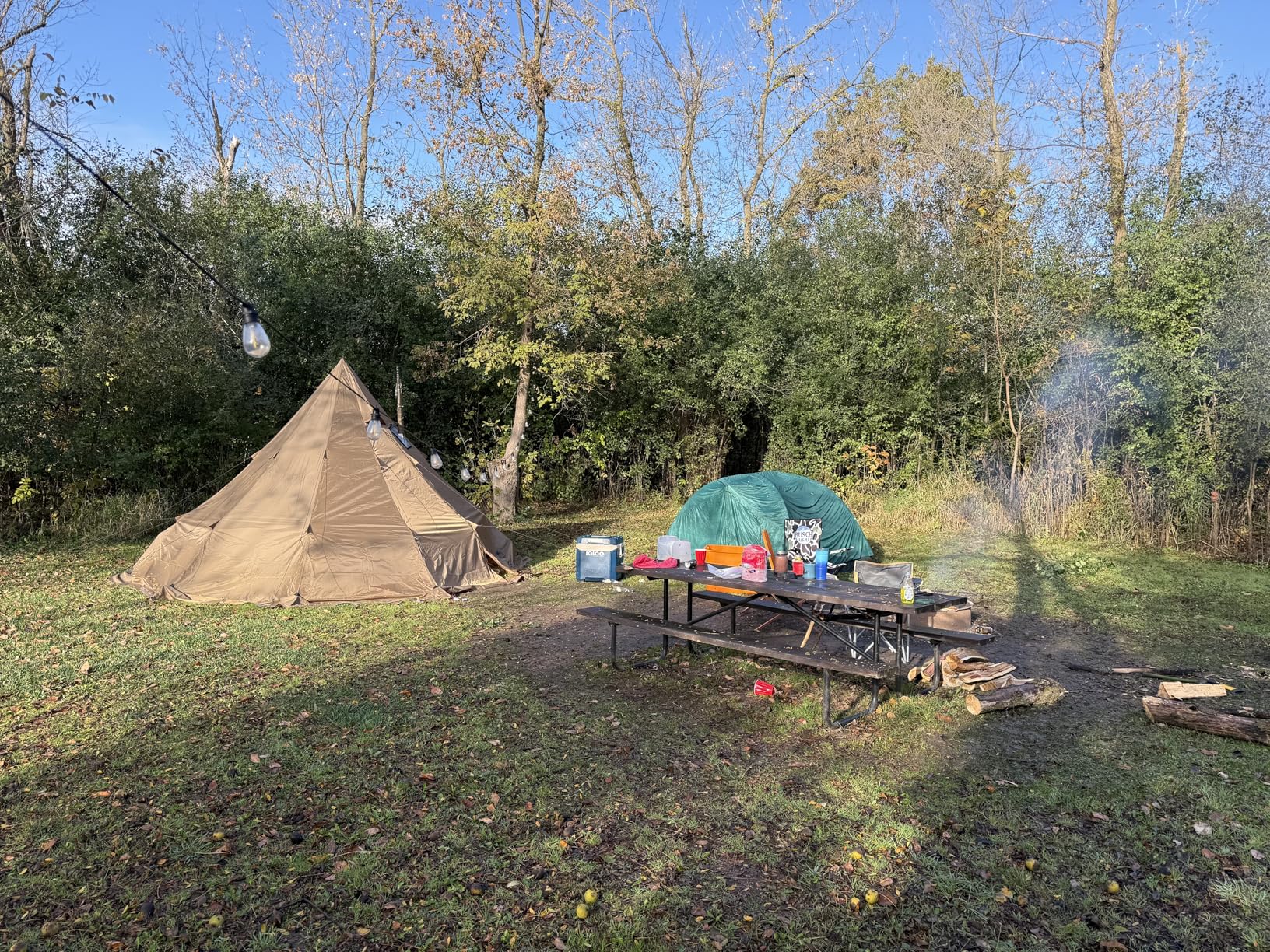 Preself 4~6 Person Tipi Hot Tent T3 XL with Screen Window, Height 8' 6 Preself 4~6 Person Tipi Hot Tent T3 XL with Screen Window, Height 8' 6