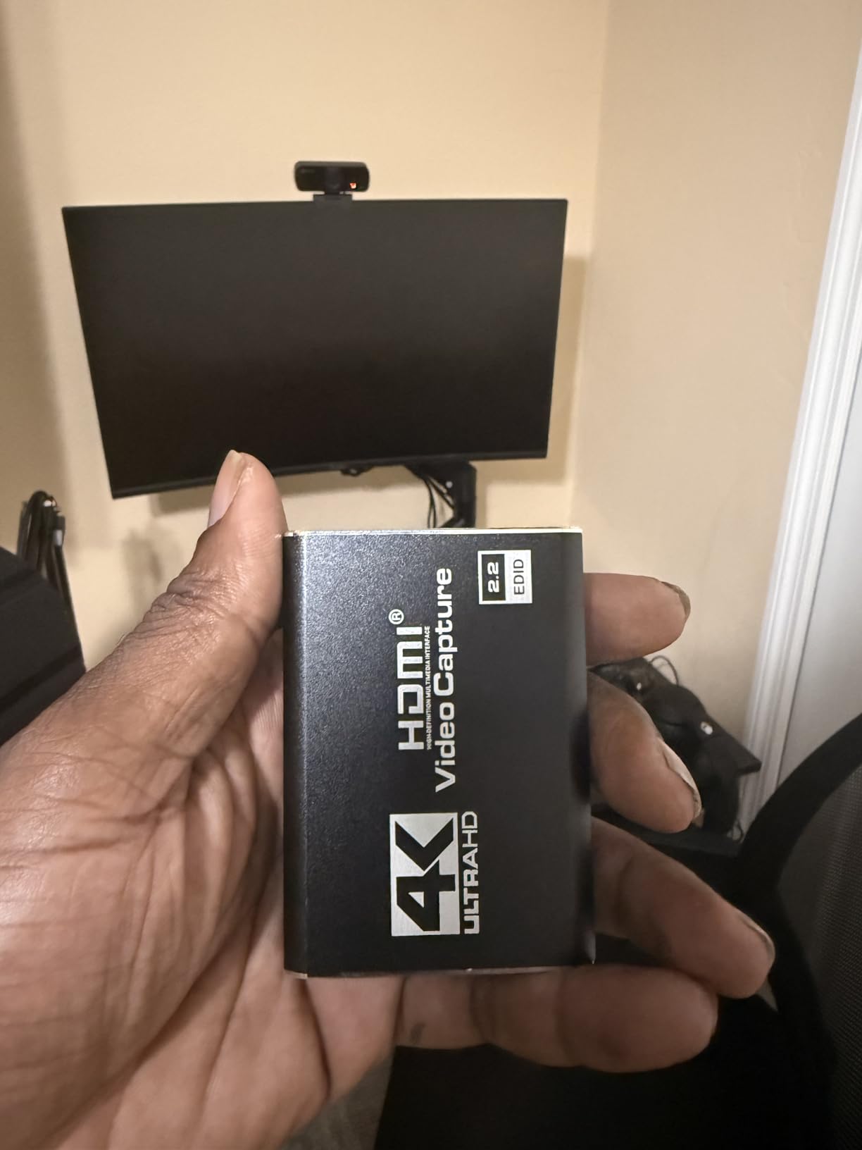4K HDMI Capture Card USB 3.0 - 1080P 60FPS Gaming & Streaming Video Capture Card with HDMI Loop-Out, Plug & Play, Low-Latency Recording for PS5/PS4/Xbox/Switch/OBS/PC/Mac customer photo 1
