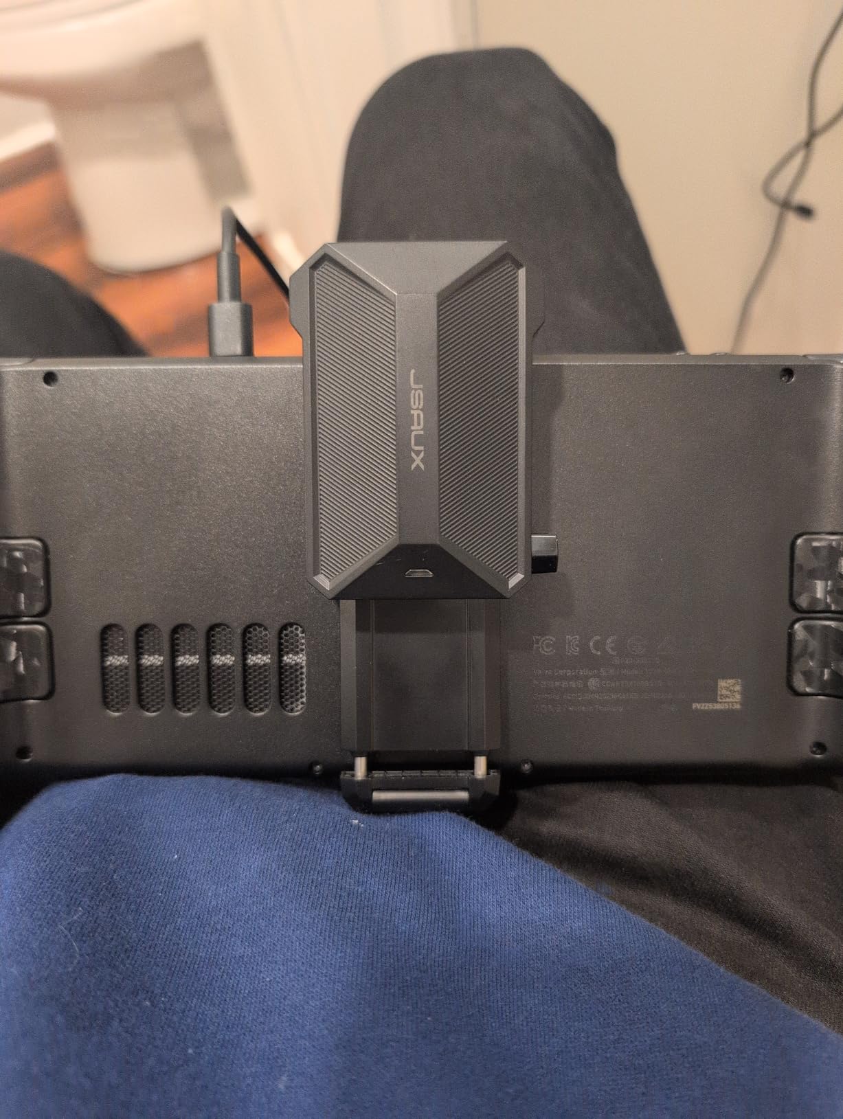 Cooling Fan for Steam Deck, Innovative Cooler with Stand Compatible with Steam Deck OLED-GP0201 customer photo 1