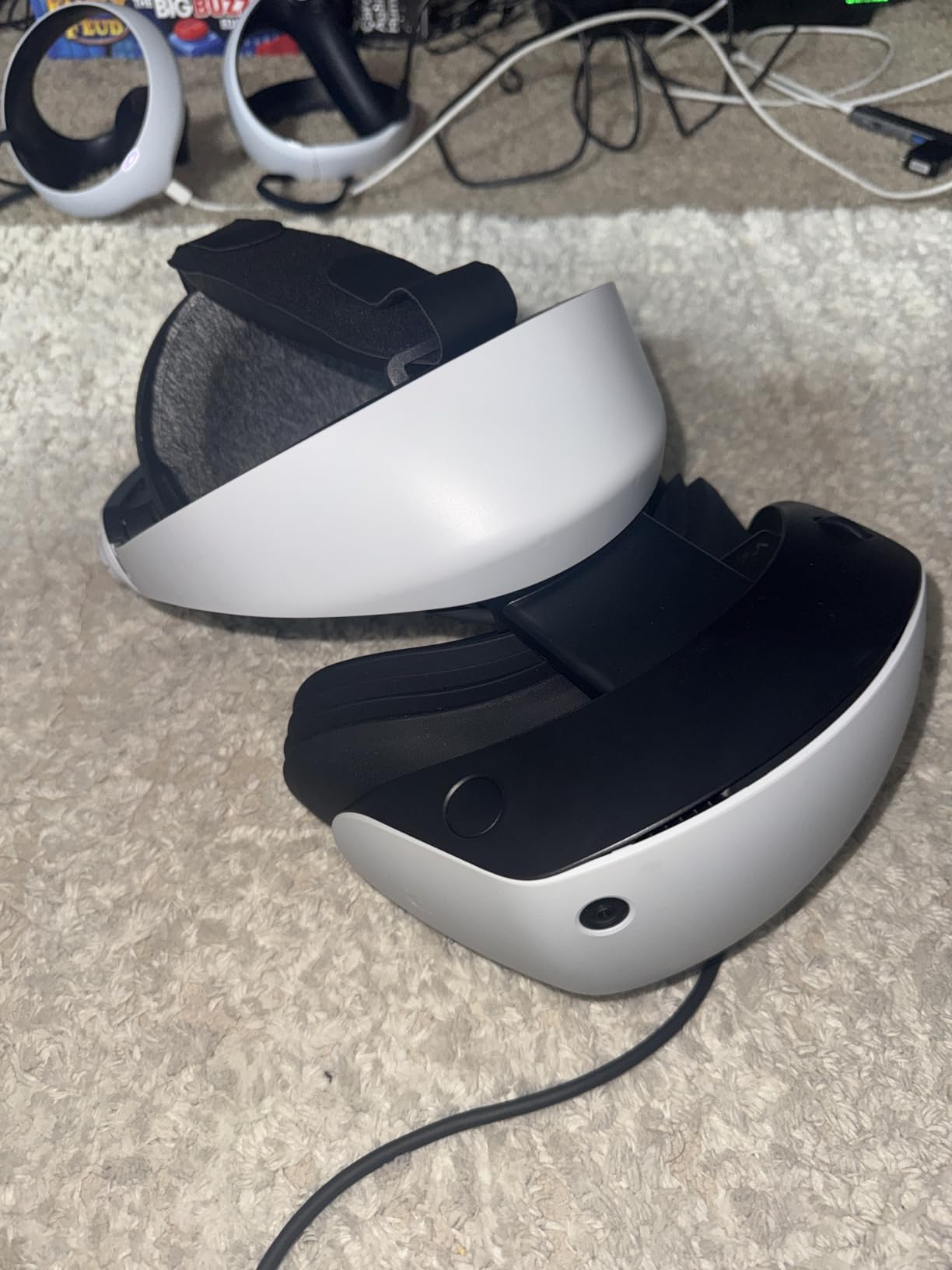 Globular Cluster CMP2 Comfortable Mod for PS VR 2 - Sweet Spot Keeper, Weight Balancer, Soft Forehead Pad, Bigger Softer Anti-Slip Rear Pad customer photo 1