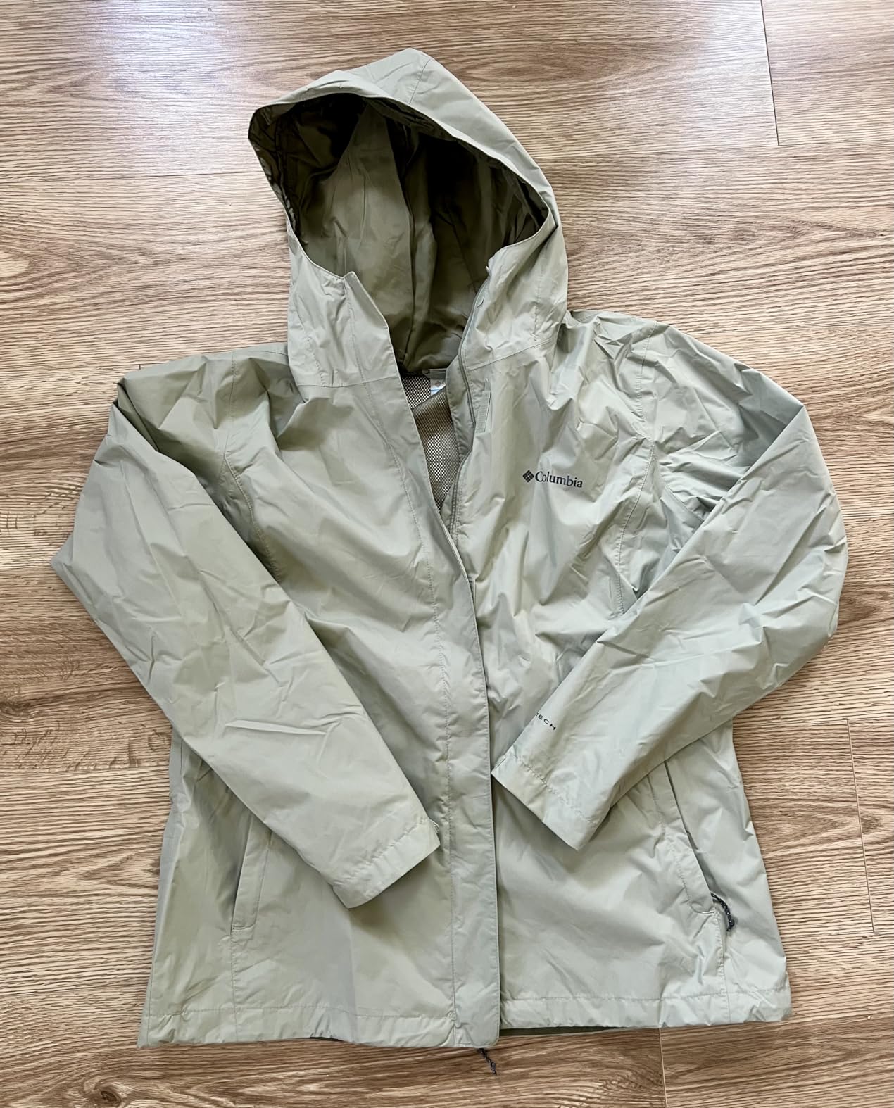 Columbia Women's Arcadia II Jacket - Waterproof Rain Jacket with Adjustable Hood customer photo 2