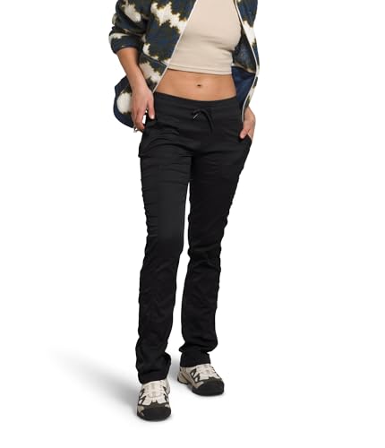 The North Face Women's Aphrodite 2.0 Pant - Moisture Wicking, Water Repellent Finish, UPF 40+ Protection, TNF Black-NPF, Medium - 
