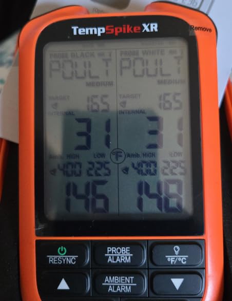TempPro TempSpike 1000FT Wireless Meat Thermometer Digital with 2 Upgraded Ultra-Thin Probes, Kitchen Food Thermometer Cooking, Turkey, Smoker, BBQ, Grill Temperature Indicator (Previously ThermoPro) customer photo 1