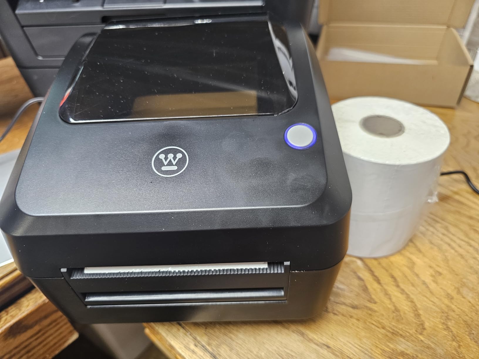 Westinghouse Thermal Shipping Label Printer USB, 4x6 Label Commercial Grade, Compatible with USPS, UPS, FedEx, Shopify, Amazon, Small Business, Desktop Label Printer for Packages, Includes Labels customer photo 2