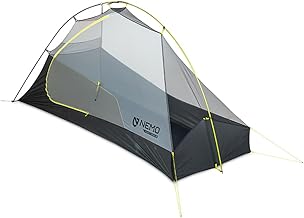 NEMO Equipment Hornet OSMO Ultralight Backpacking Tent - 1-Person - Birch Bud/Goodnight Gray - 