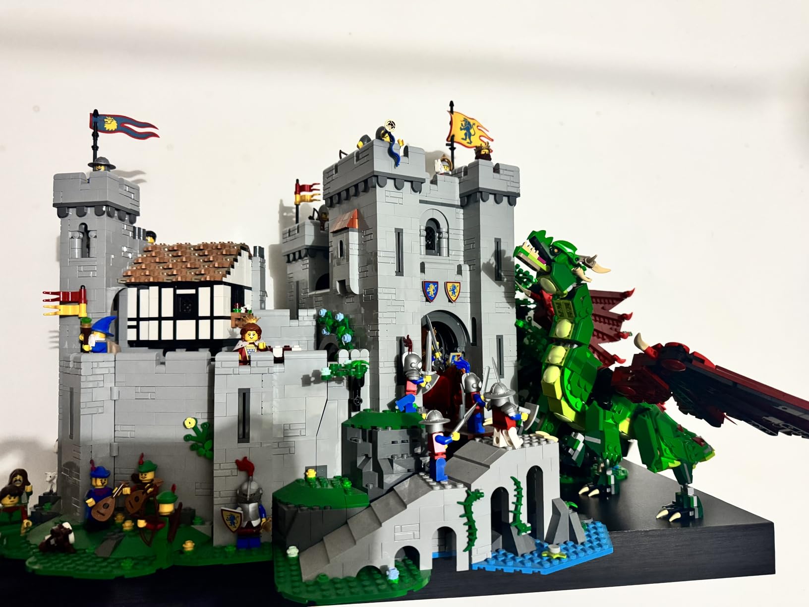 LEGO Creator 3 in 1 Medieval Dragon Toy - Building Toy with 3 Build Options, Dragon, Sea Serpent, or Phoenix - Fantasy Set for Kids, Ages 9+ customer photo 2