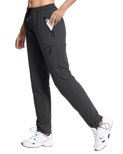 FLEFRM Womens Hiking Pants Quick Dry Tall Insteam 30