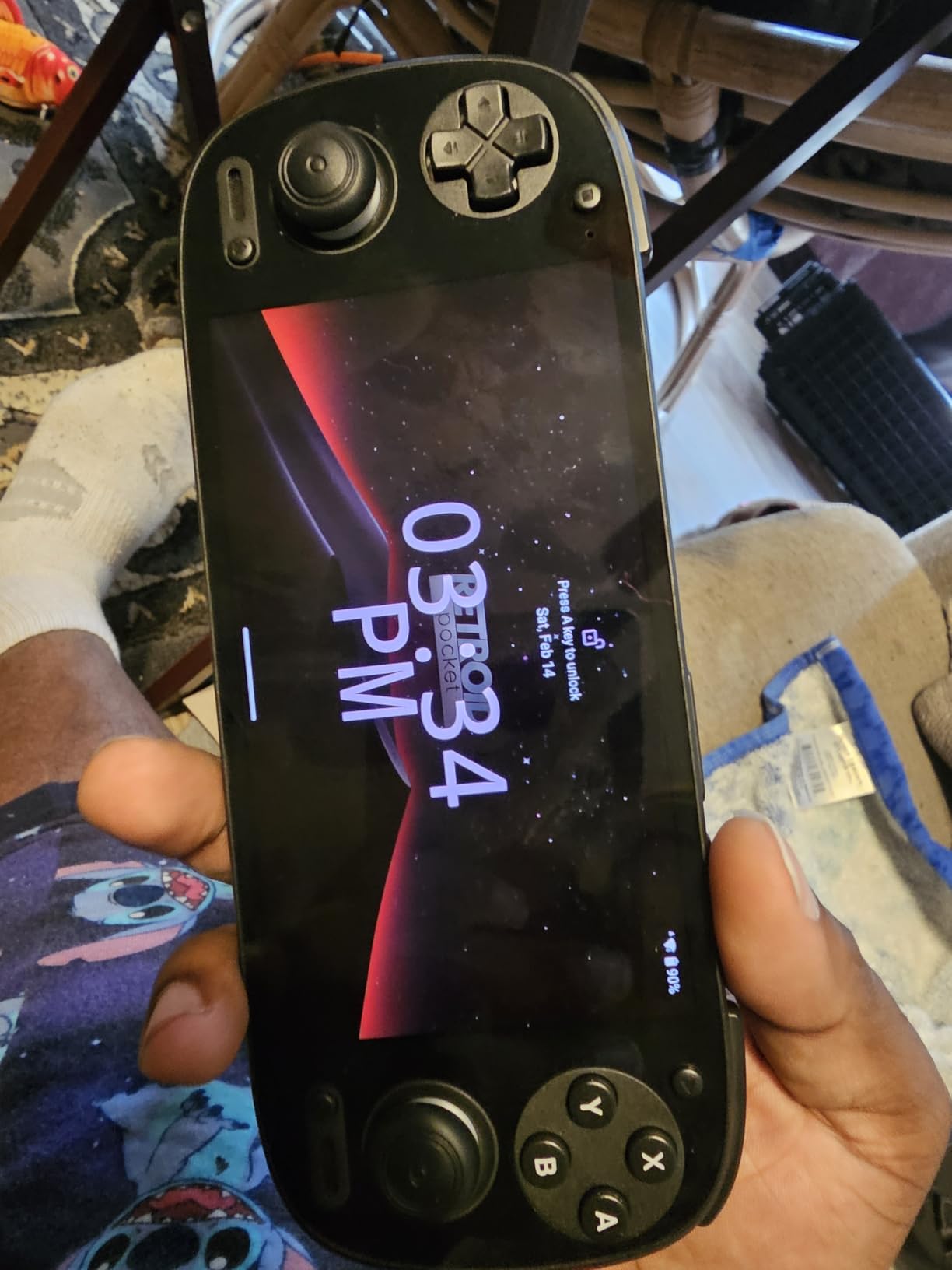 Retroid Pocket 5 Retro Handheld Game Console, 8+128G, 5.5-inch Touchscreen 1080p Portable Android Gaming Handheld with Adreno 650 GPU & WiFi 6/BT5.1, Snapdragon 865 Processor, Android 13 customer photo 2