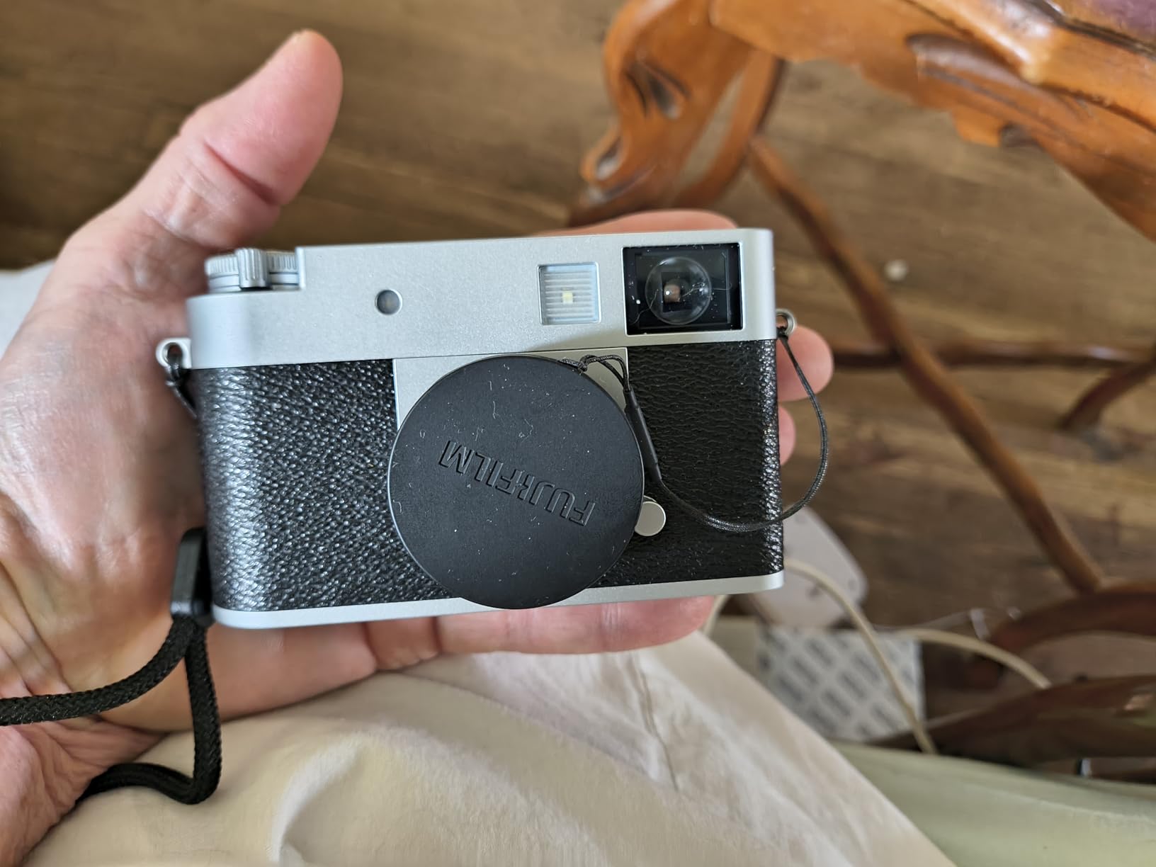 Fujifilm X Half Mirrorless Camera - Charcoal Silver customer photo 2