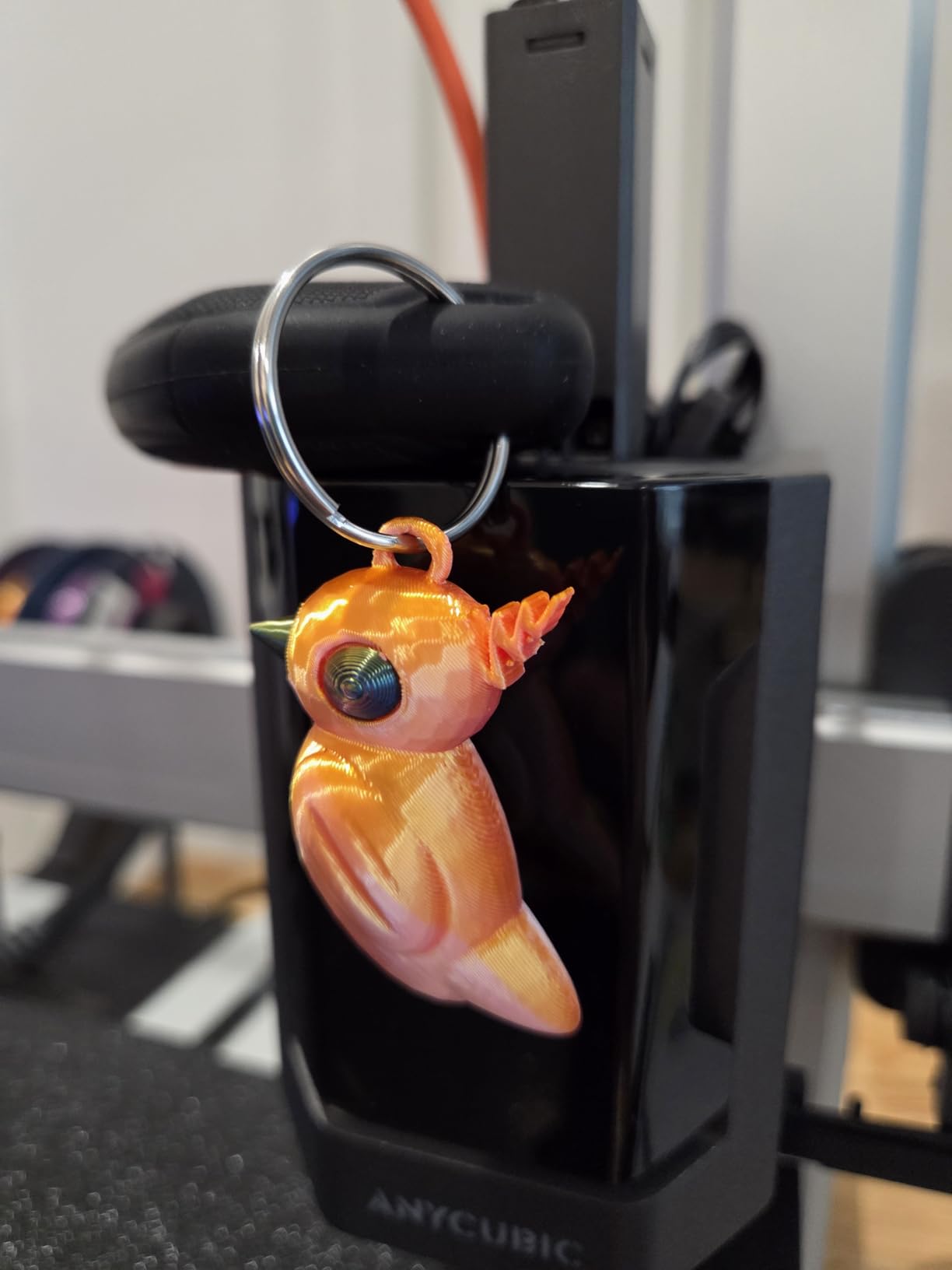 Anycubic Kobra 3 V2 Combo 3D Printer, Smart Multicolor Printing Up to 600mm/s Print Speed, Active Filament Drying Enhanced Auto-Leveling for Higher Success Rates, 10.0'' x 10.0'' x 10.2'' customer photo 2