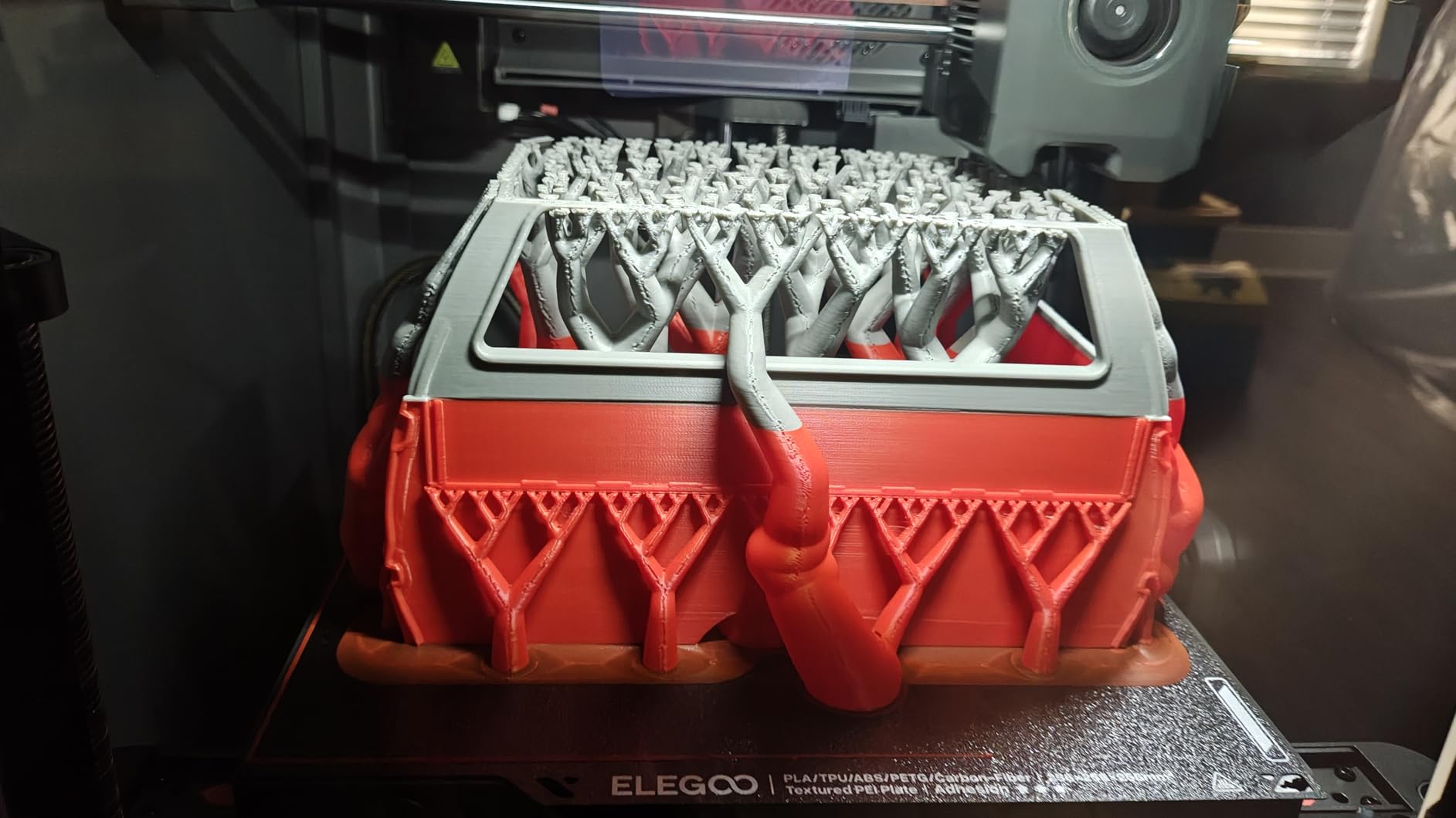 ELEGOO Centauri Carbon 3D Printer, CoreXY 500mm/s High Speed Printing with Auto Calibration, 320°C Nozzle and Built-in Camera, Ready to Print Out of The Box, 256x256x256mm Printing Size customer photo 1