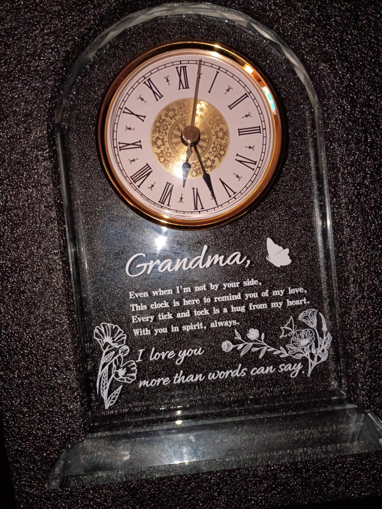 Doctor Gifts for Women & Men - Appreciation Gifts Glass Clock, Best Doctor Ever Gift for Doctors Day, Birthday, Retirement, Thank You for Male Female - Gift Box & Card Included, No Battery customer photo 1