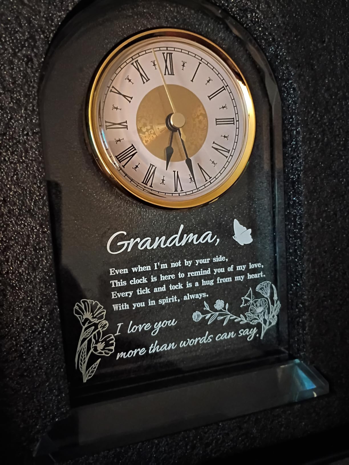 Doctor Gifts for Women & Men - Appreciation Gifts Glass Clock, Best Doctor Ever Gift for Doctors Day, Birthday, Retirement, Thank You for Male Female - Gift Box & Card Included, No Battery customer photo 2