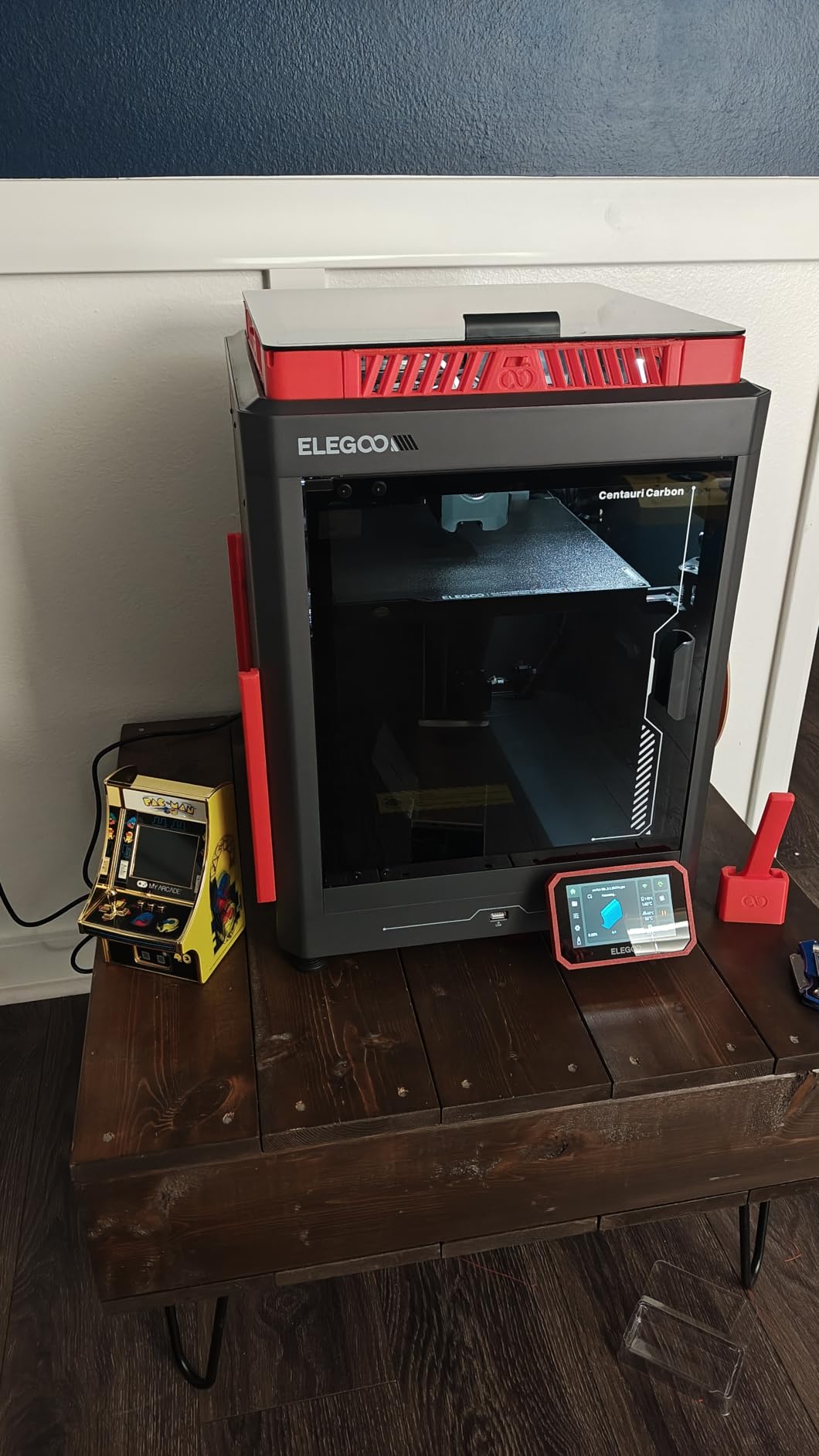 ELEGOO Centauri Carbon 2 Combo Multi Color 3D Printer, CoreXY 500mm/s High Speed Multicolor Printing with Canvas, 1-Click Full Auto Leveling and 350°C High-Temp Nozzle, 256x256x256mm Build Volume customer photo 2