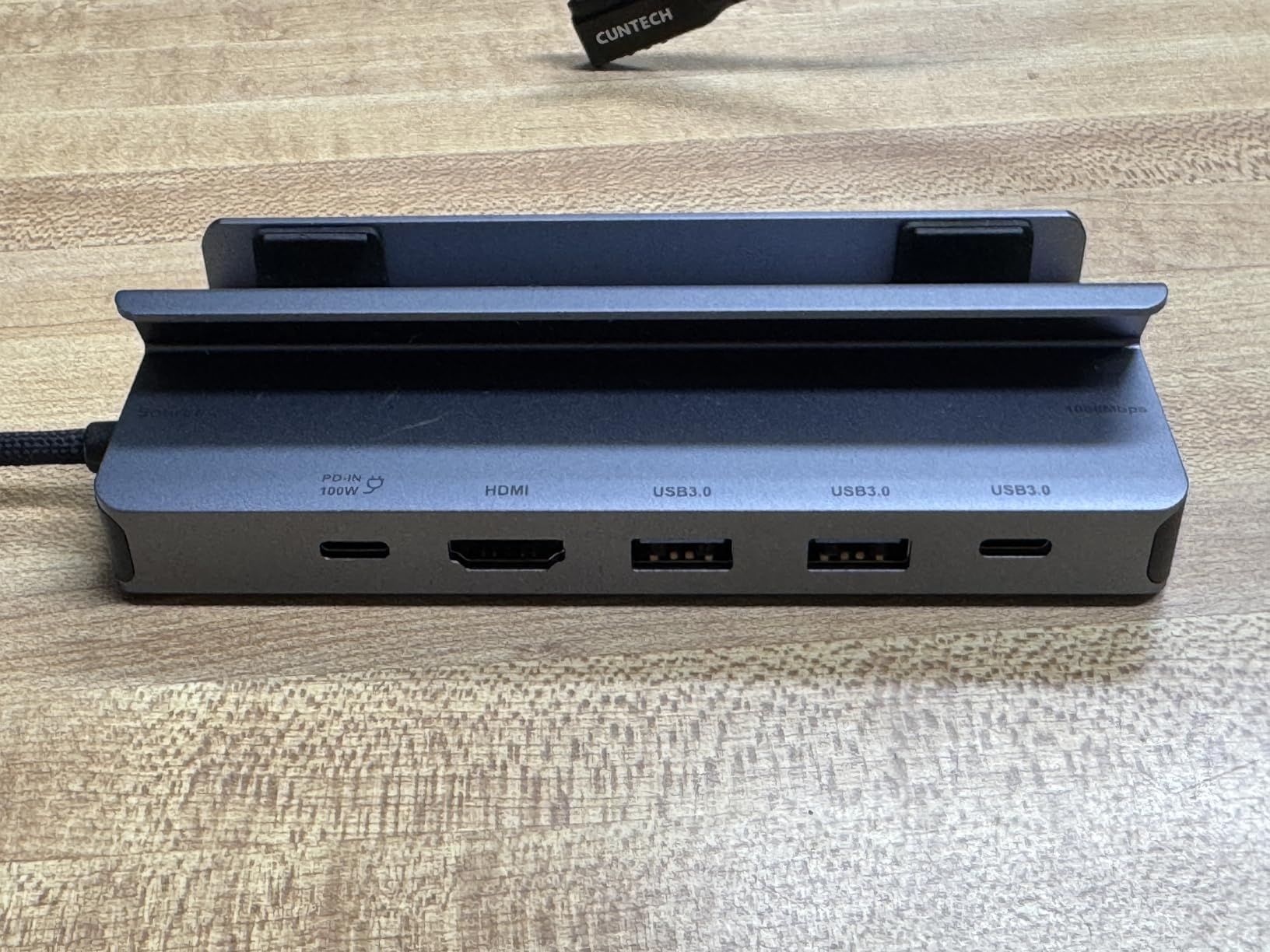 Steam Deck Dock, Docking Station for Steam Deck (OLED)/ROG Ally/Legion Go, 6-in-1 USB C Hub with HDMI 4K@60Hz, 1Gbps Ethernet, 1xUSB C 2X USB 3.0 Port, PD 100W Charging customer photo 1