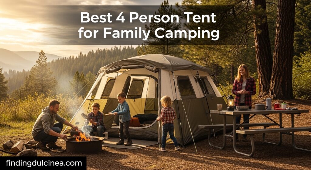 Current image: Best 4 Person Tent for Family Camping