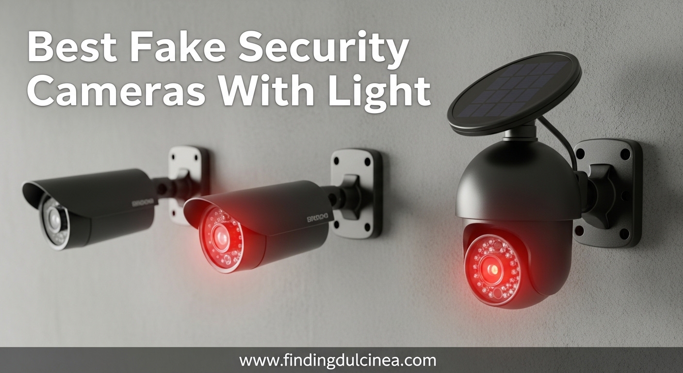 Best Fake Security Cameras With Light