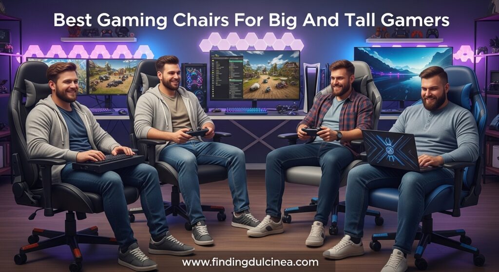 Current image: Best Gaming Chairs For Big And Tall Gamers