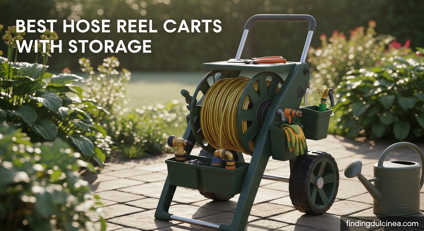 Best Hose Reel Carts with Storage