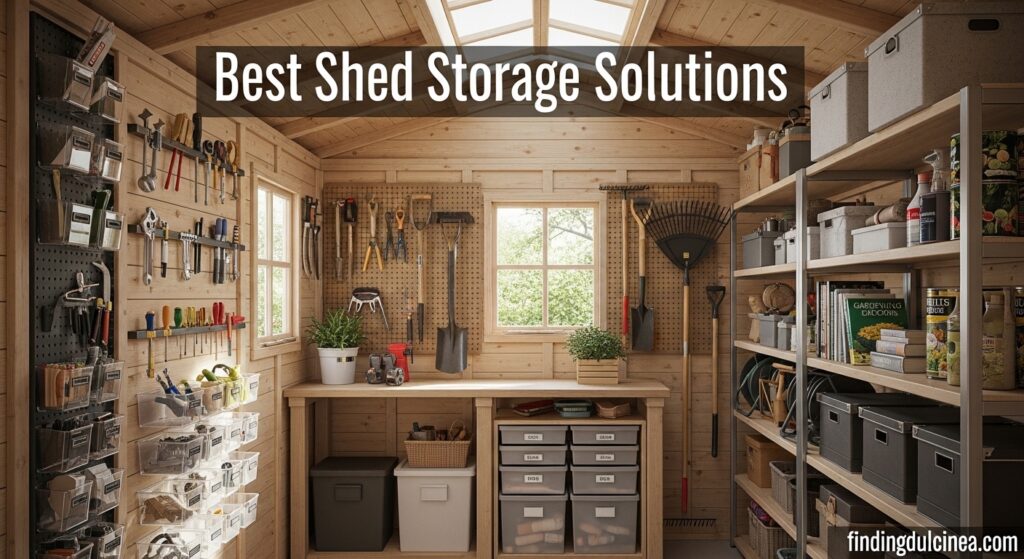 Current image: Best Shed Storage Solutions