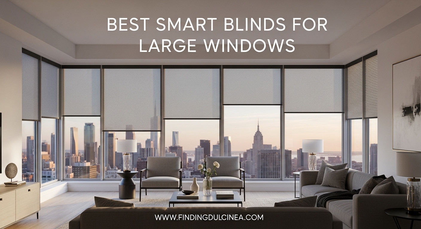 Best Smart Blinds for Large Windows