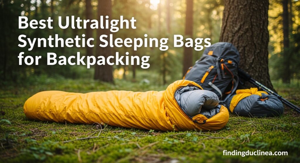Current image: Best Ultralight Synthetic Sleeping Bags for Backpacking