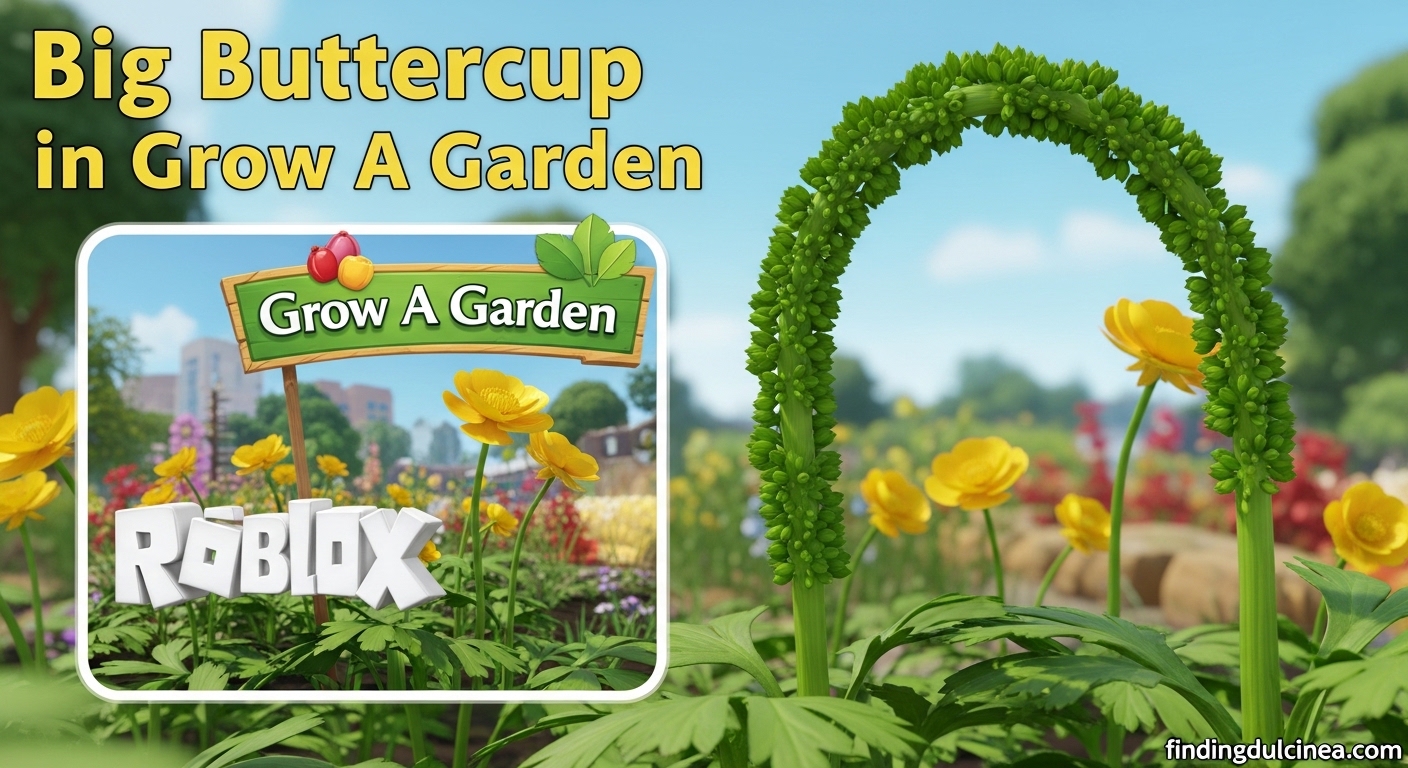 Big Buttercup in Grow A Garden