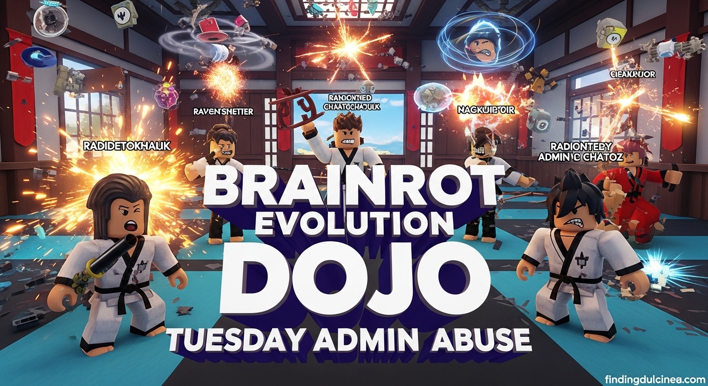 Brainrot Evolution Dojo Tuesday Admin Abuse